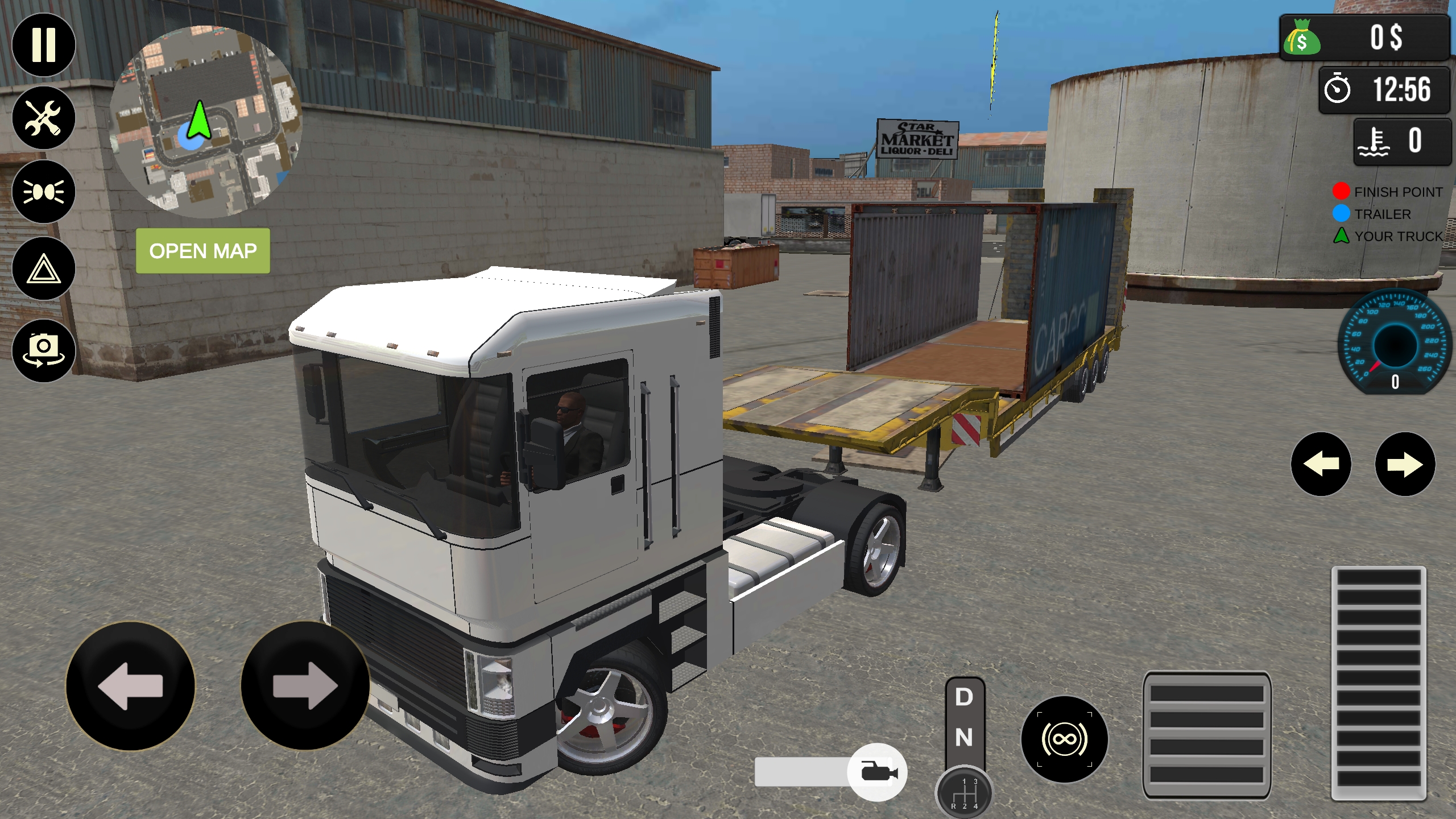 اسکرین شات 5 بازی Truck Transport Load Simulatio