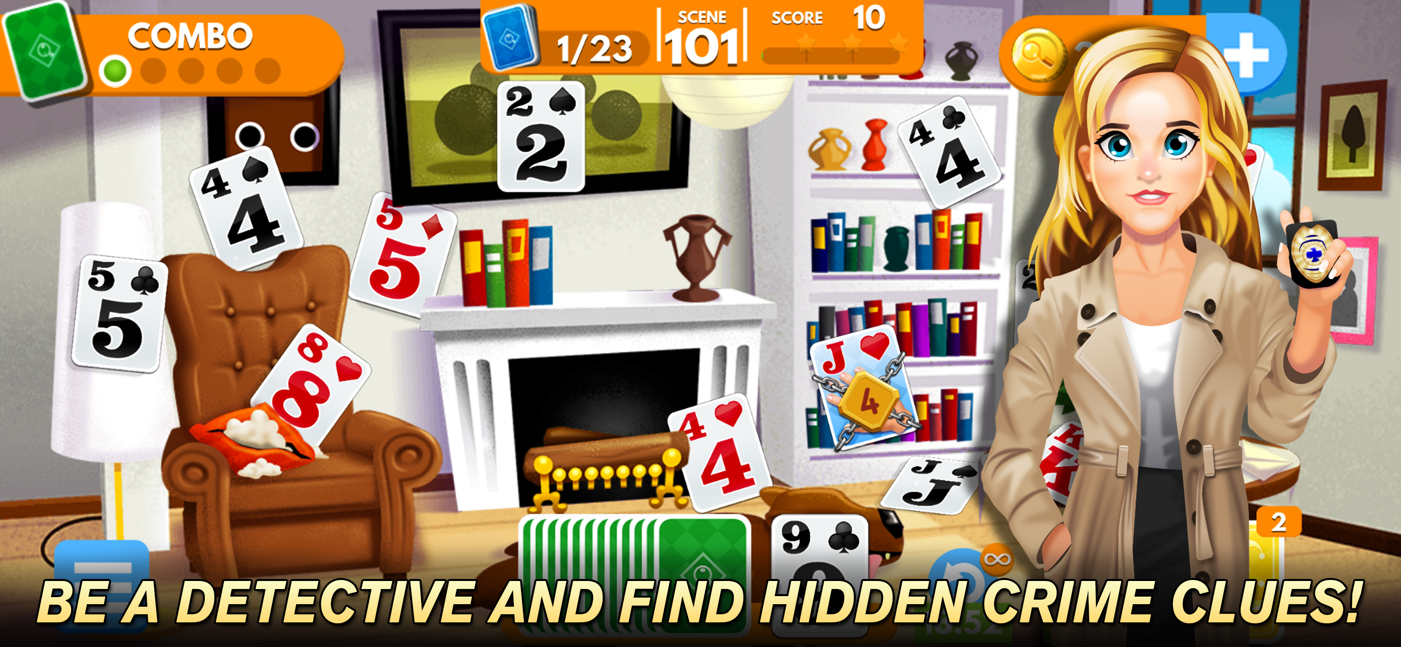اسکرین شات 1 بازی Solitaire Mystery Card Game
