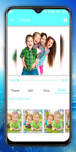 اسکرین شات 5 برنامه video maker with photo & music