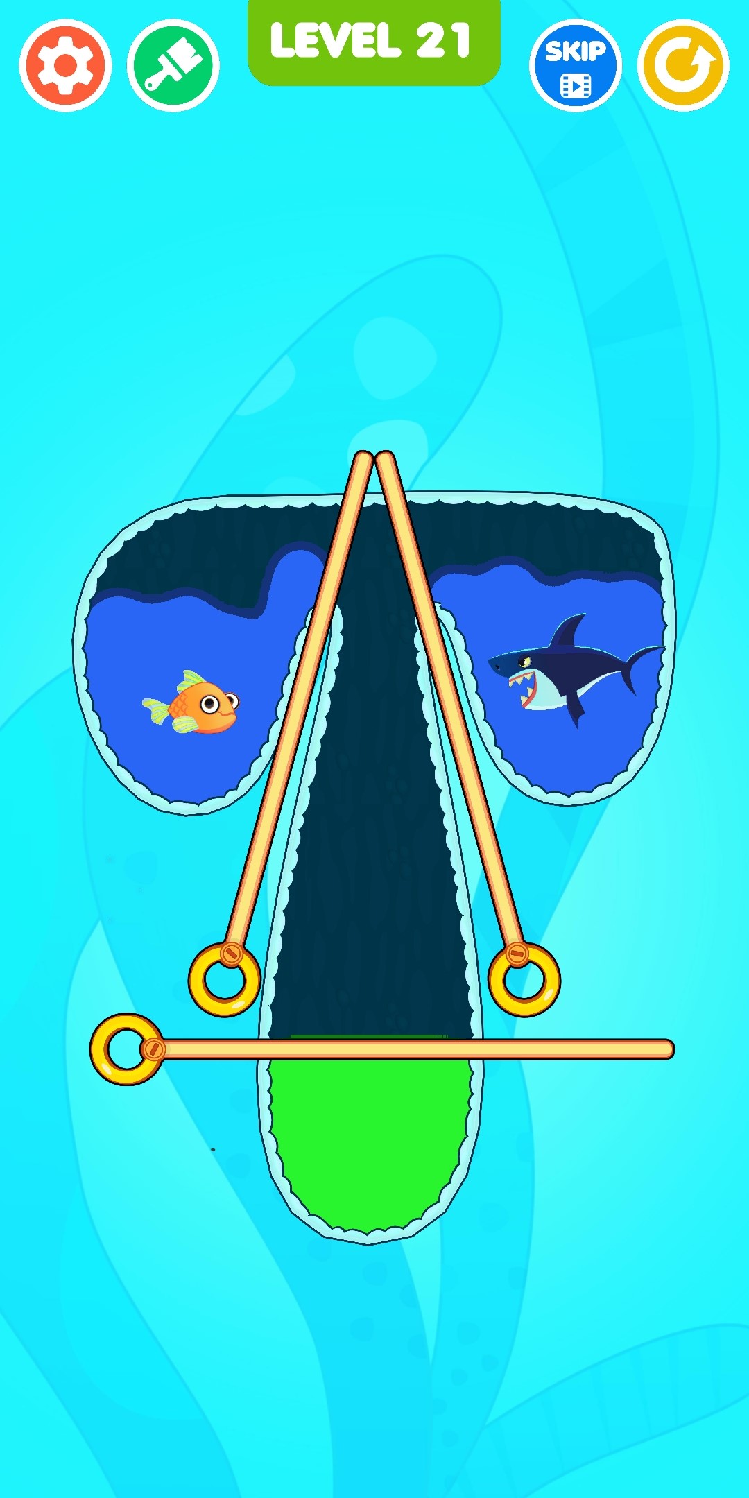 اسکرین شات 5 بازی Save The Fish!
