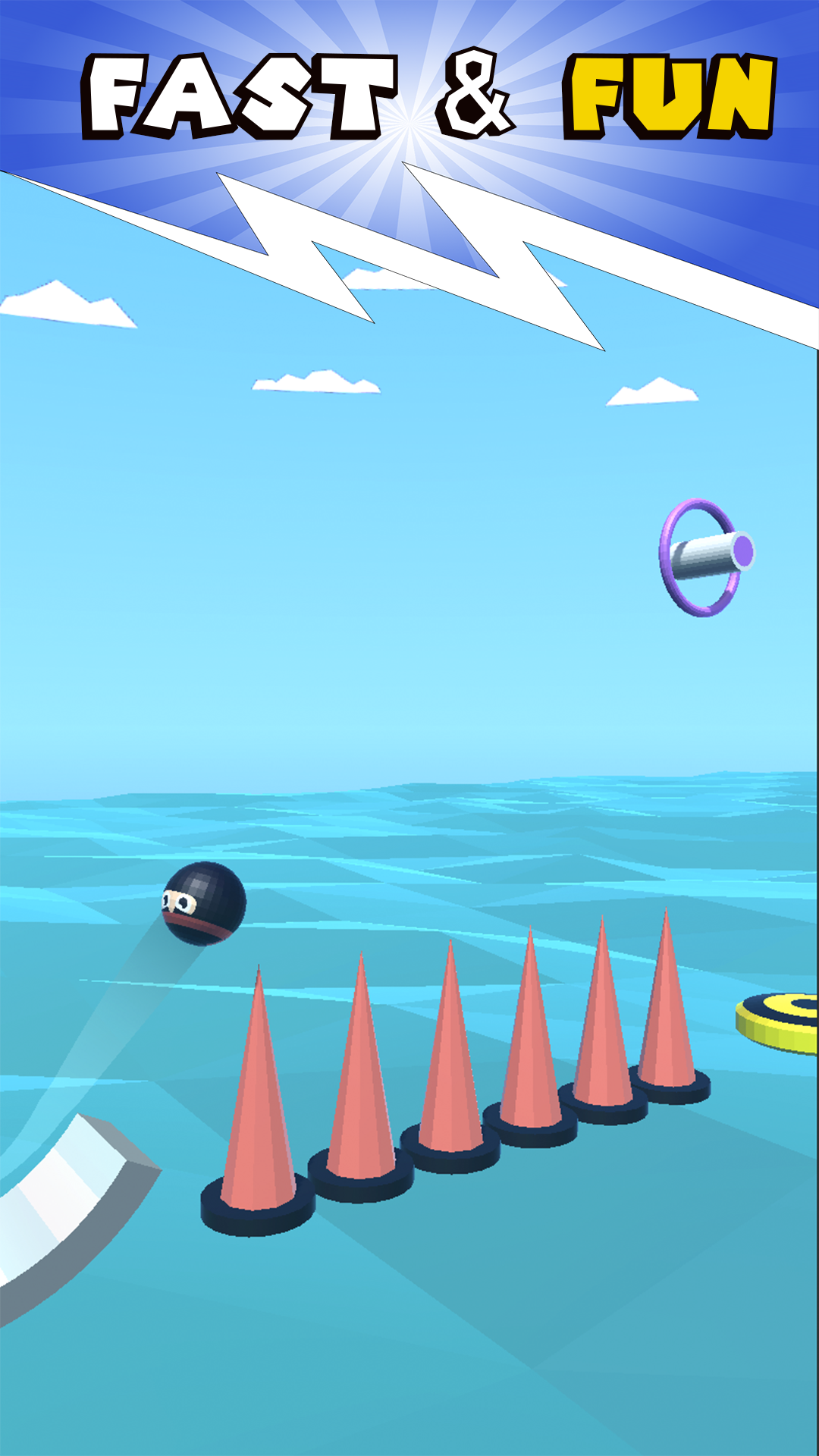 اسکرین شات 1 بازی Rope Swing 3D