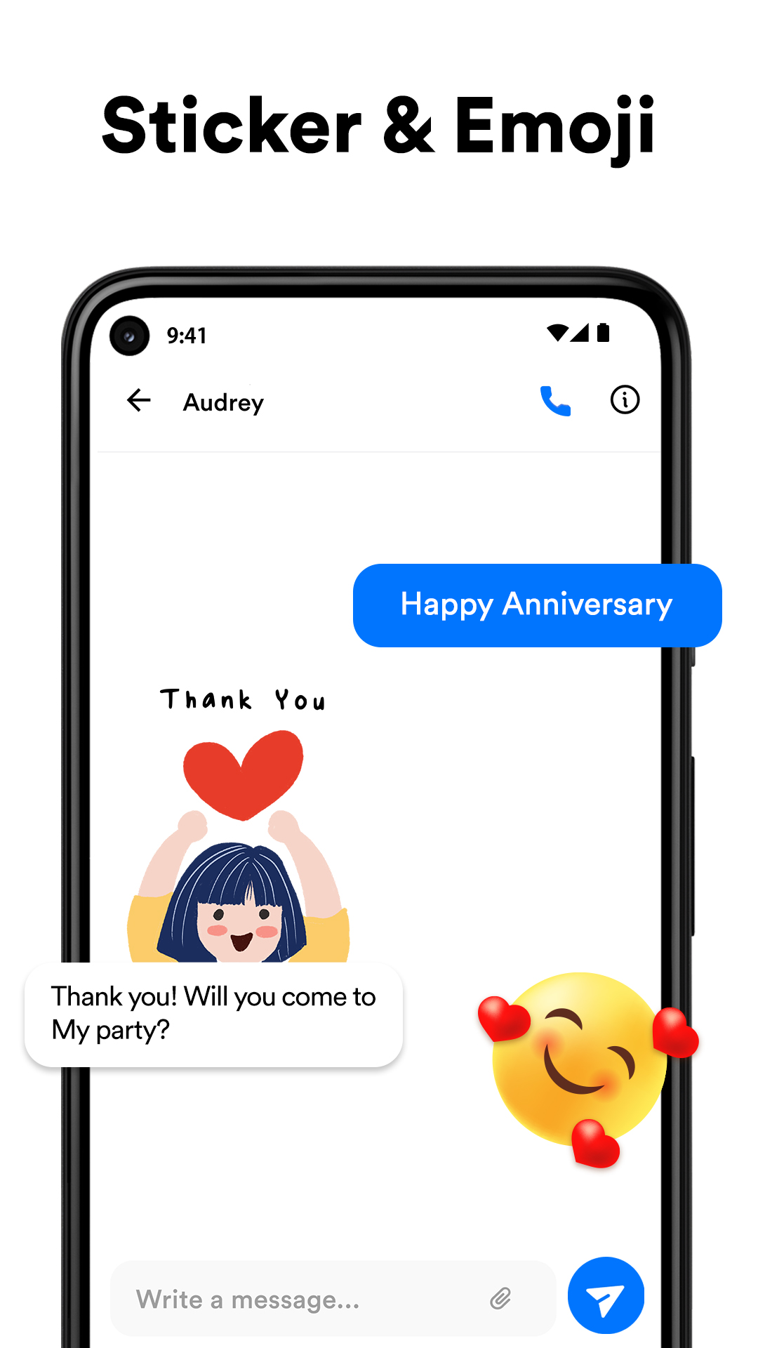 اسکرین شات 3 برنامه Messages: SMS Messaging App