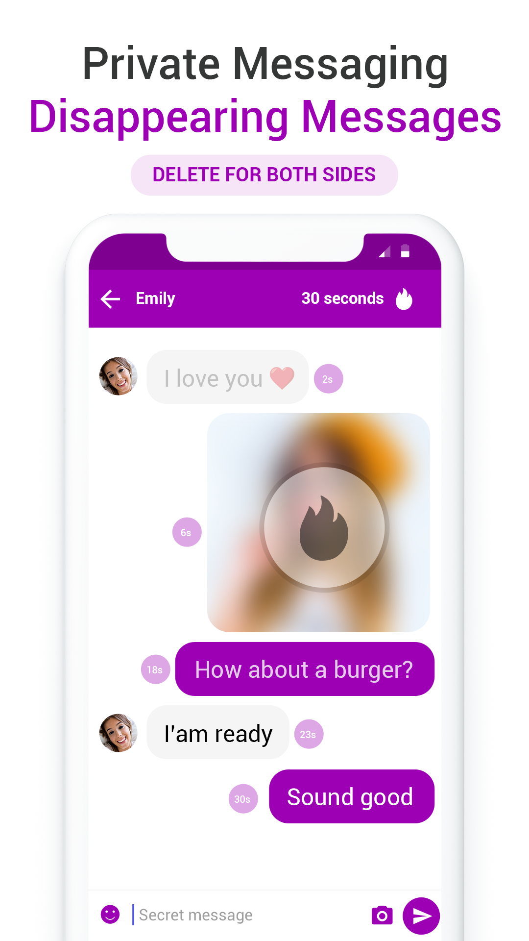 اسکرین شات 5 برنامه Messages Lite - Text Messages