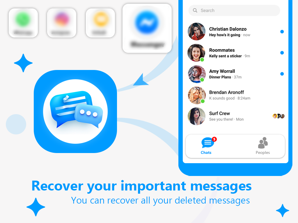 اسکرین شات 3 برنامه SMS backup recovery & restore