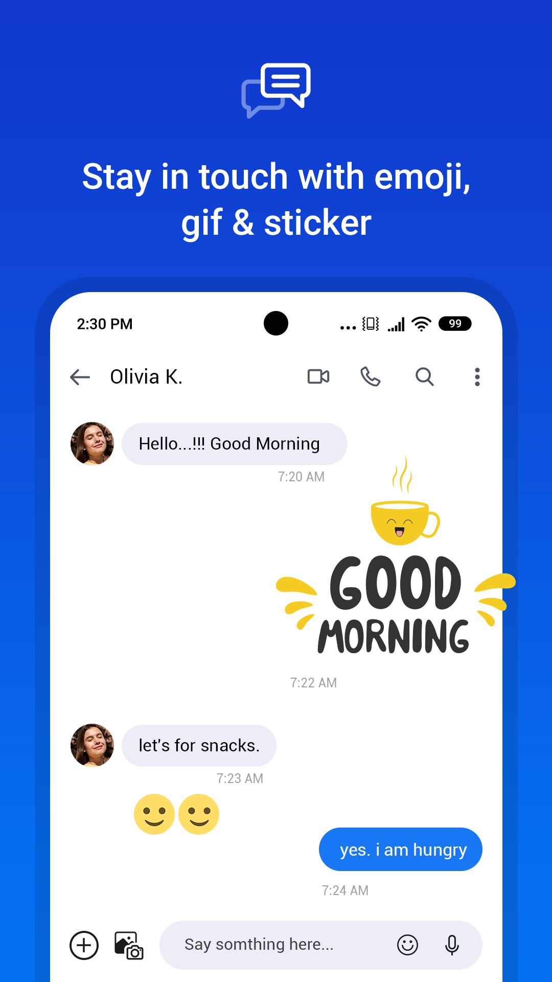 اسکرین شات 5 برنامه Messages