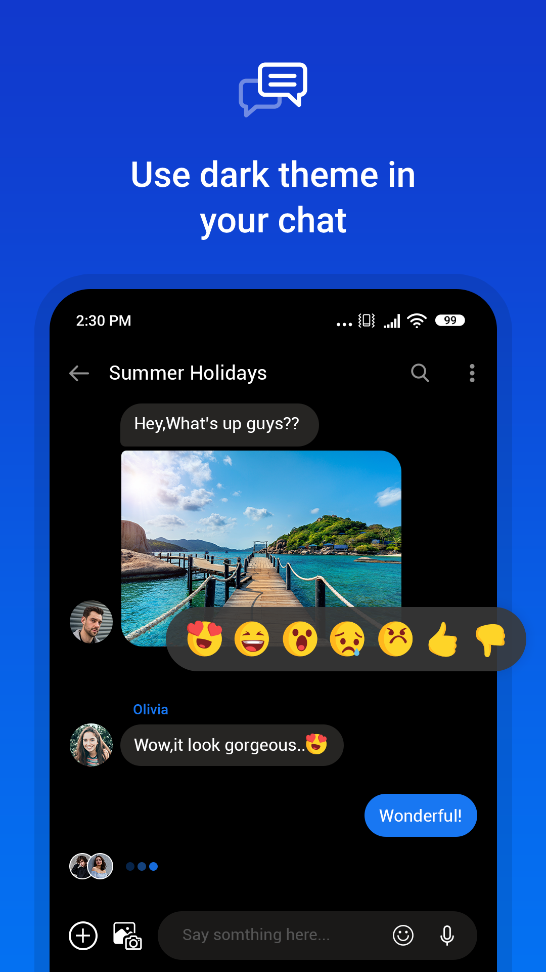 اسکرین شات 7 برنامه Messages
