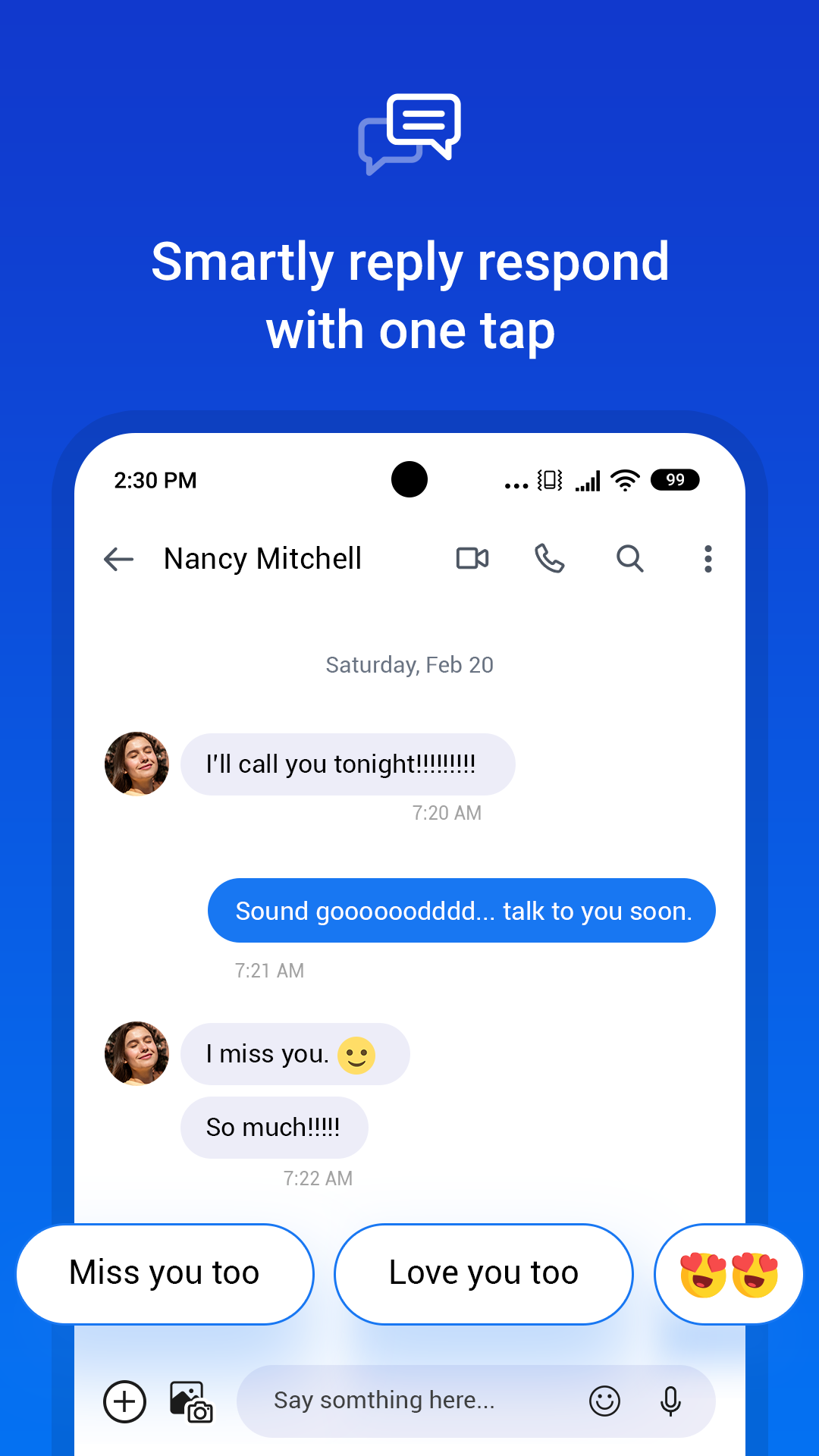 اسکرین شات 3 برنامه Messages