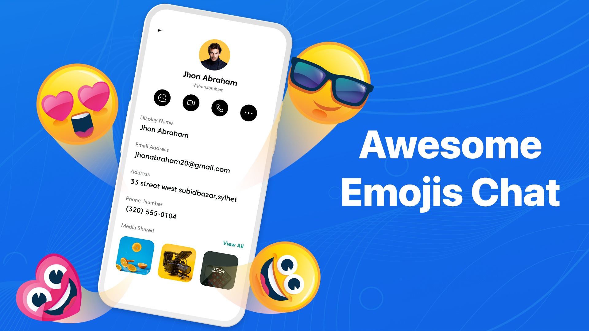 اسکرین شات 3 برنامه Messages Phone: simple message