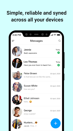 اسکرین شات 6 برنامه Messages