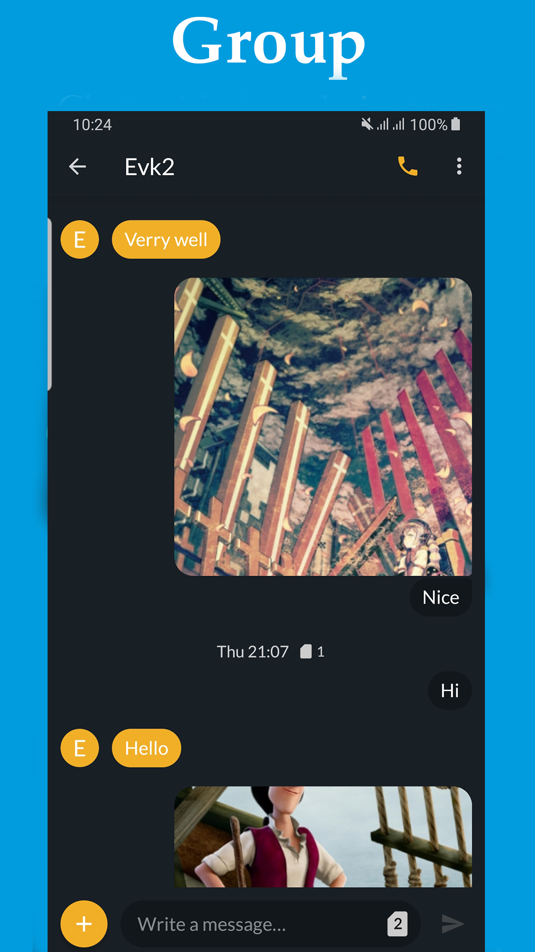 اسکرین شات 5 برنامه Text Messages: SMS + MMS