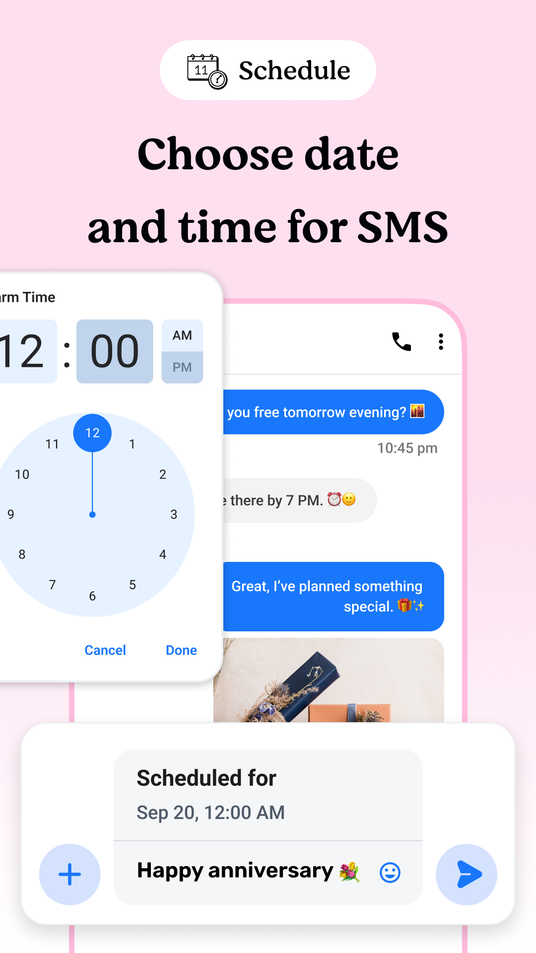 اسکرین شات 3 برنامه Messages