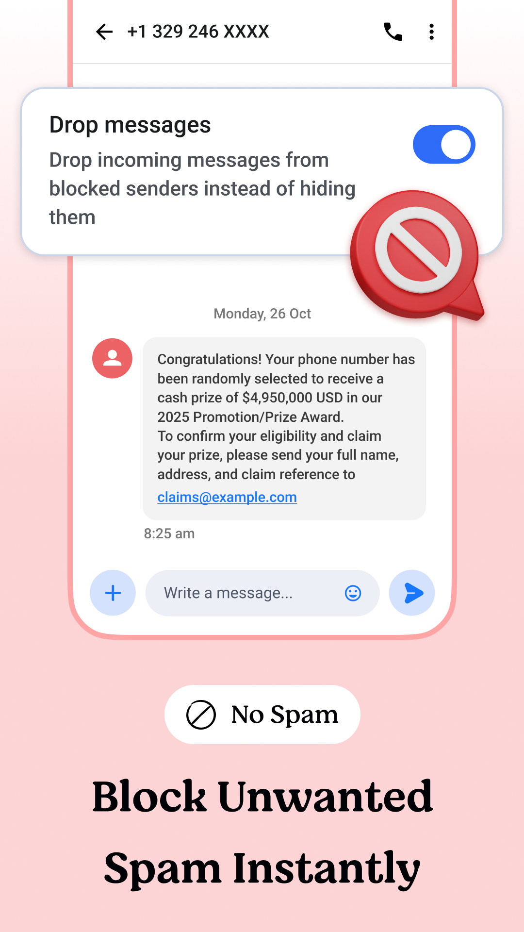 اسکرین شات 4 برنامه Messages