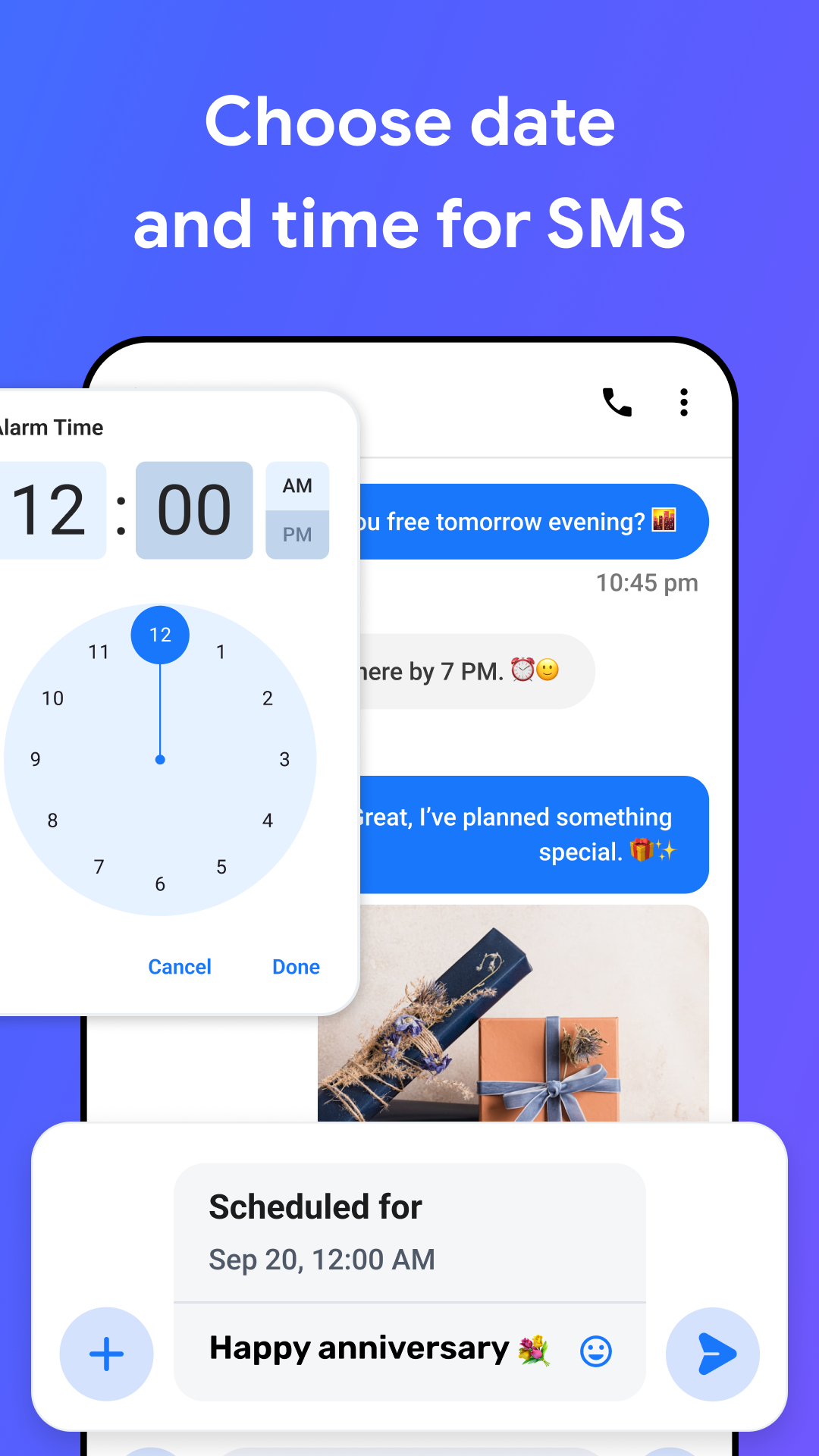 اسکرین شات 3 برنامه Messages