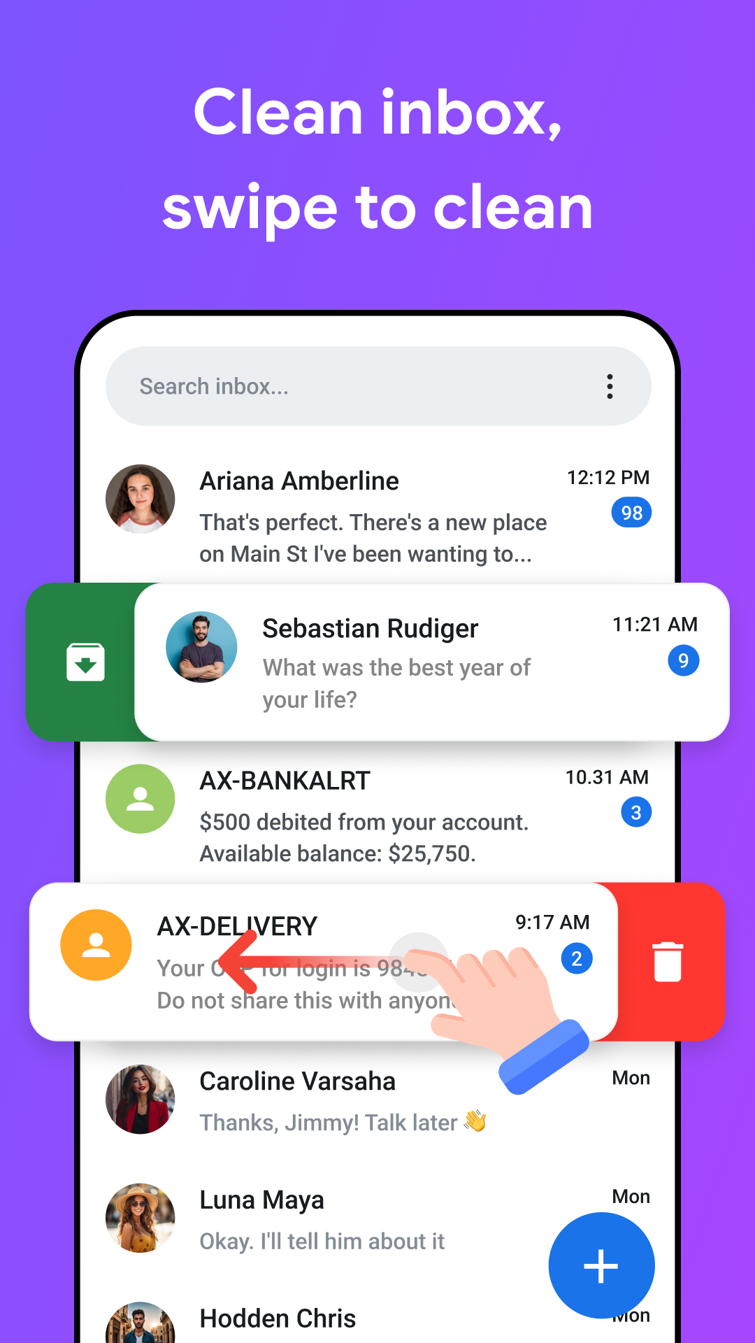 اسکرین شات 5 برنامه Messages