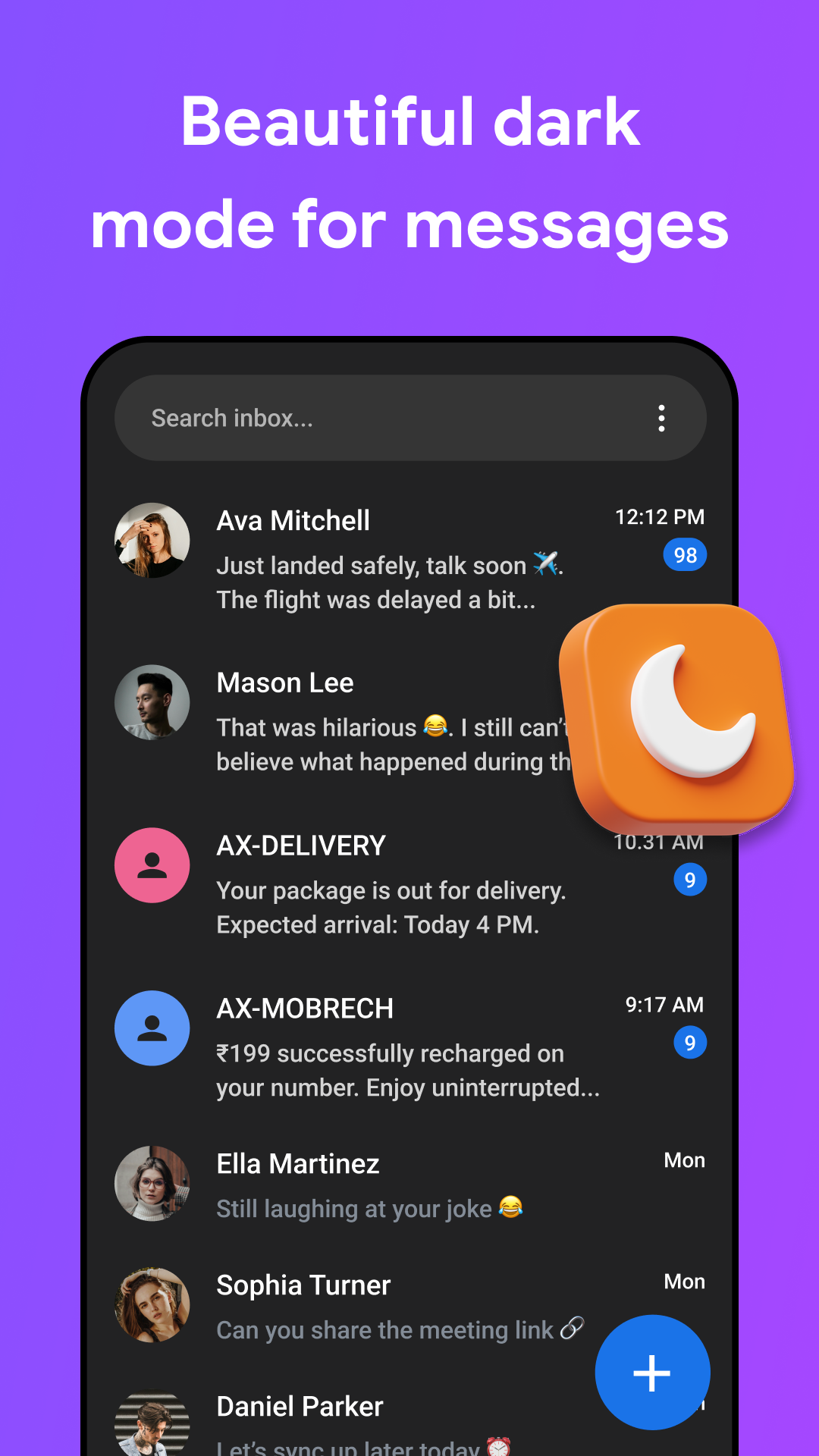 اسکرین شات 6 برنامه Messages