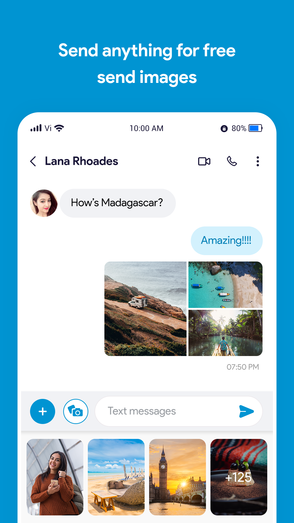 اسکرین شات 3 برنامه Messages