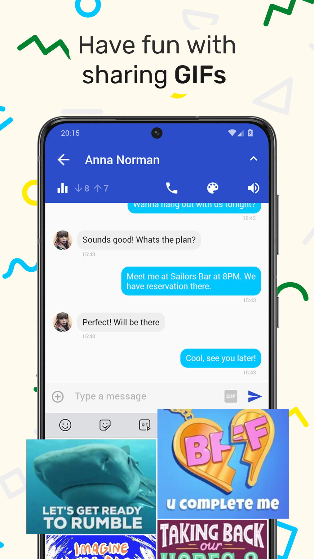 اسکرین شات 3 برنامه Messages – SMS & MMS Messenger