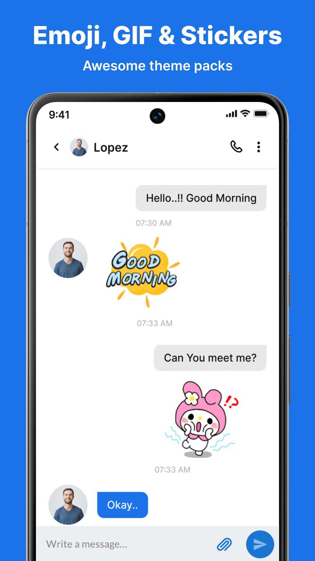 اسکرین شات 5 برنامه Messages - Text Message, SMS