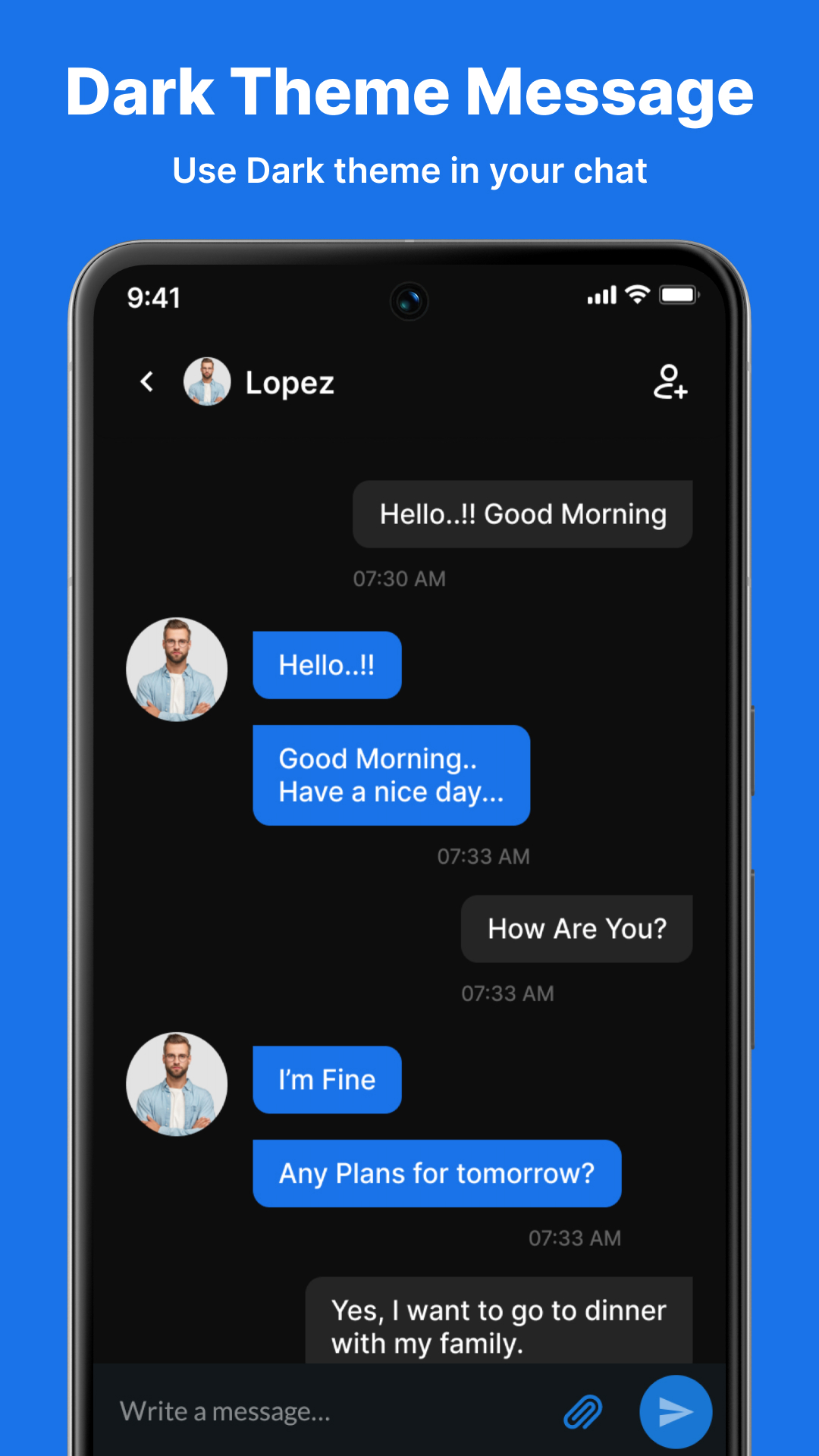 اسکرین شات 7 برنامه Messages - Text Message, SMS