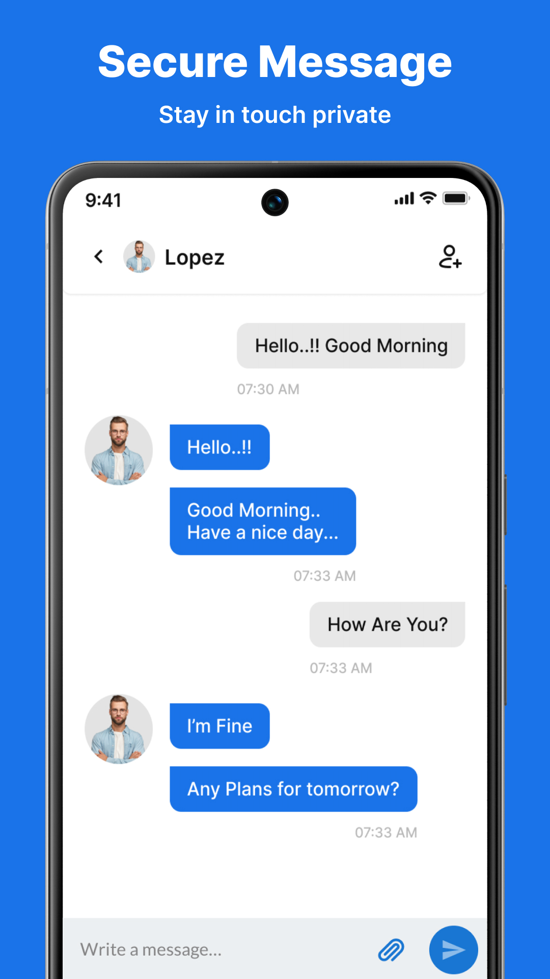اسکرین شات 4 برنامه Messages - Text Message, SMS