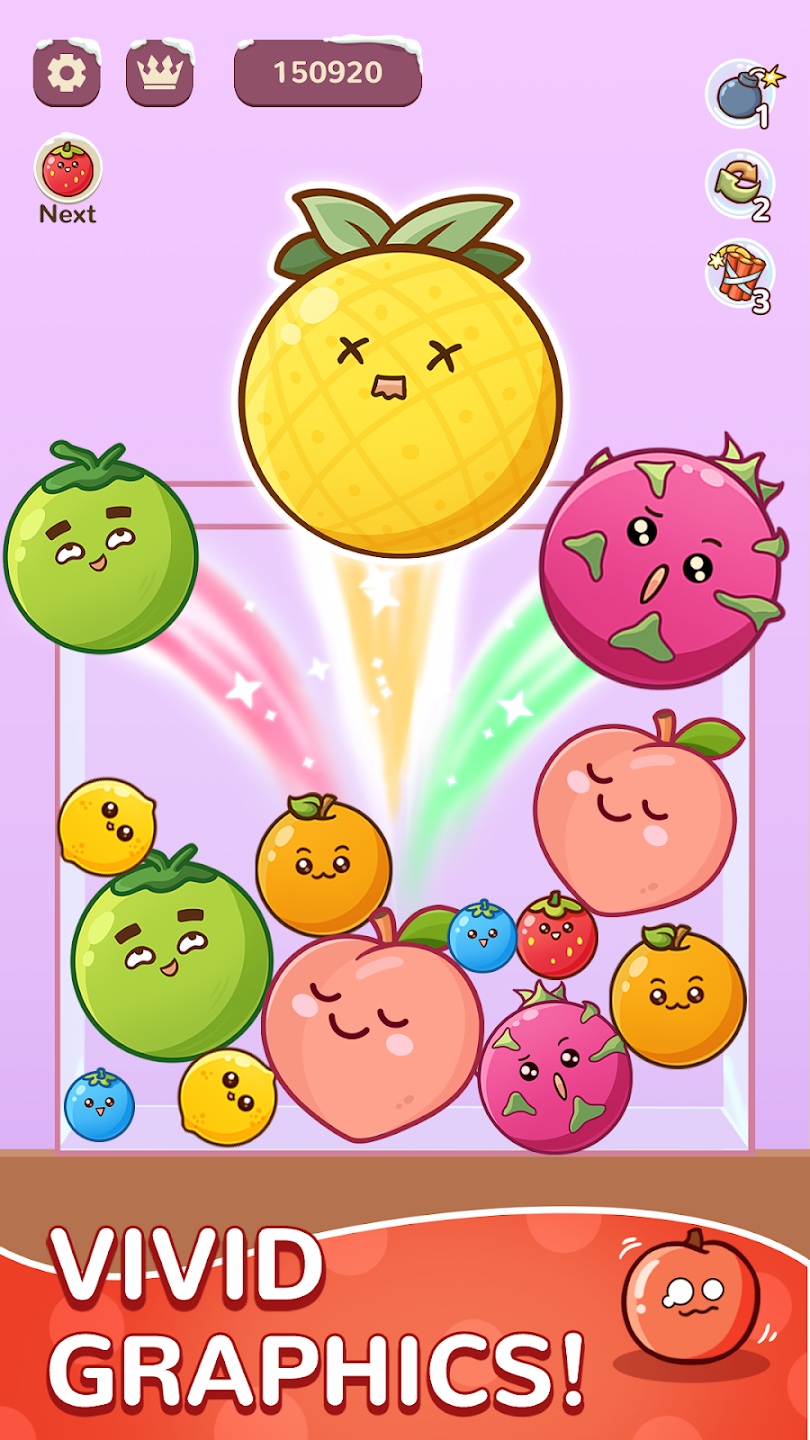 اسکرین شات 3 بازی Fruit Drop Master