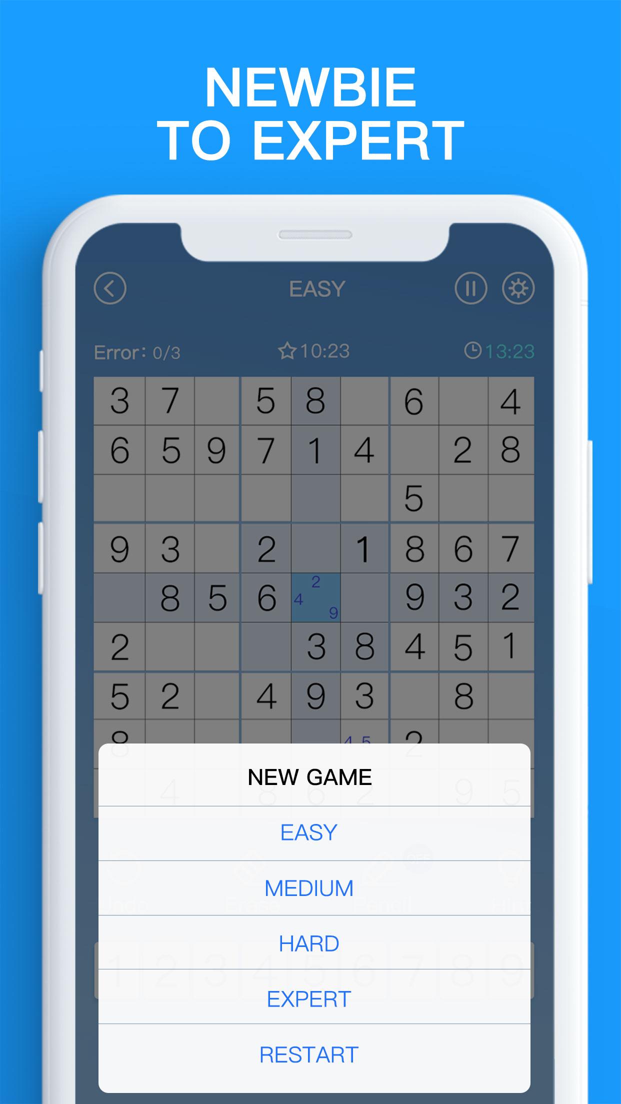 اسکرین شات 3 بازی Sudoku - Classic Puzzles