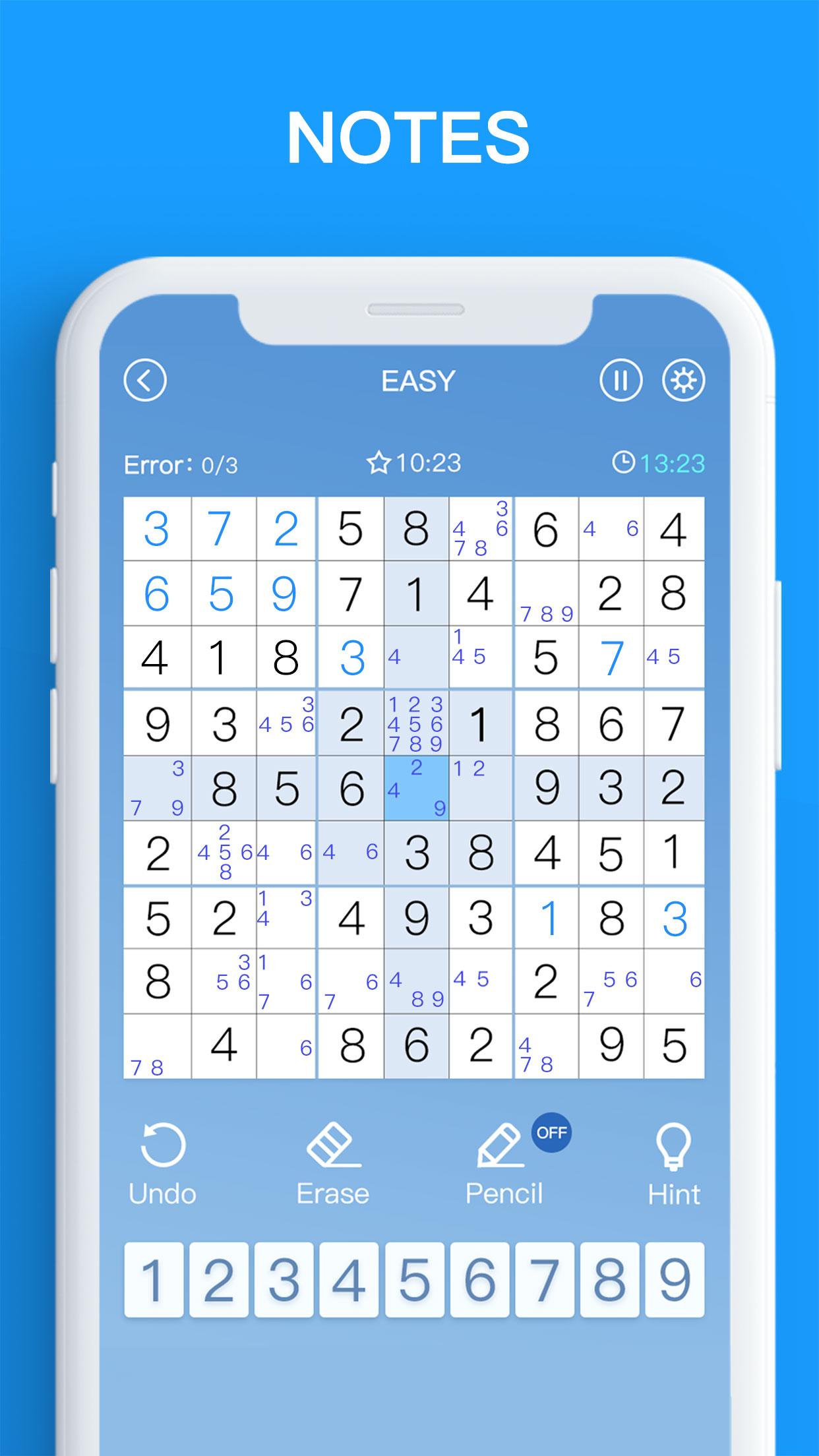 اسکرین شات 4 بازی Sudoku - Classic Puzzles