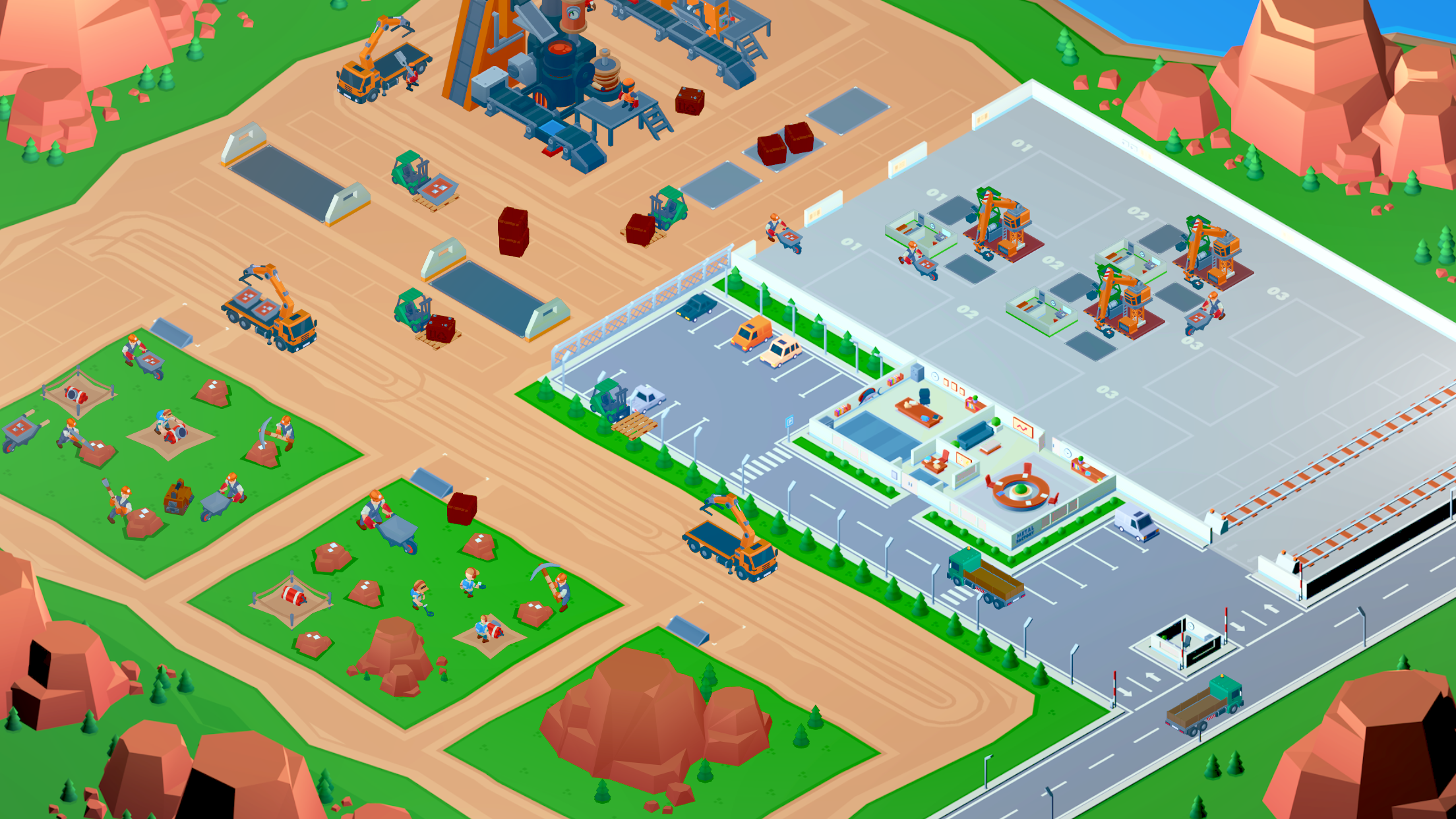 اسکرین شات 7 بازی Metal Empire: Idle Factory Inc