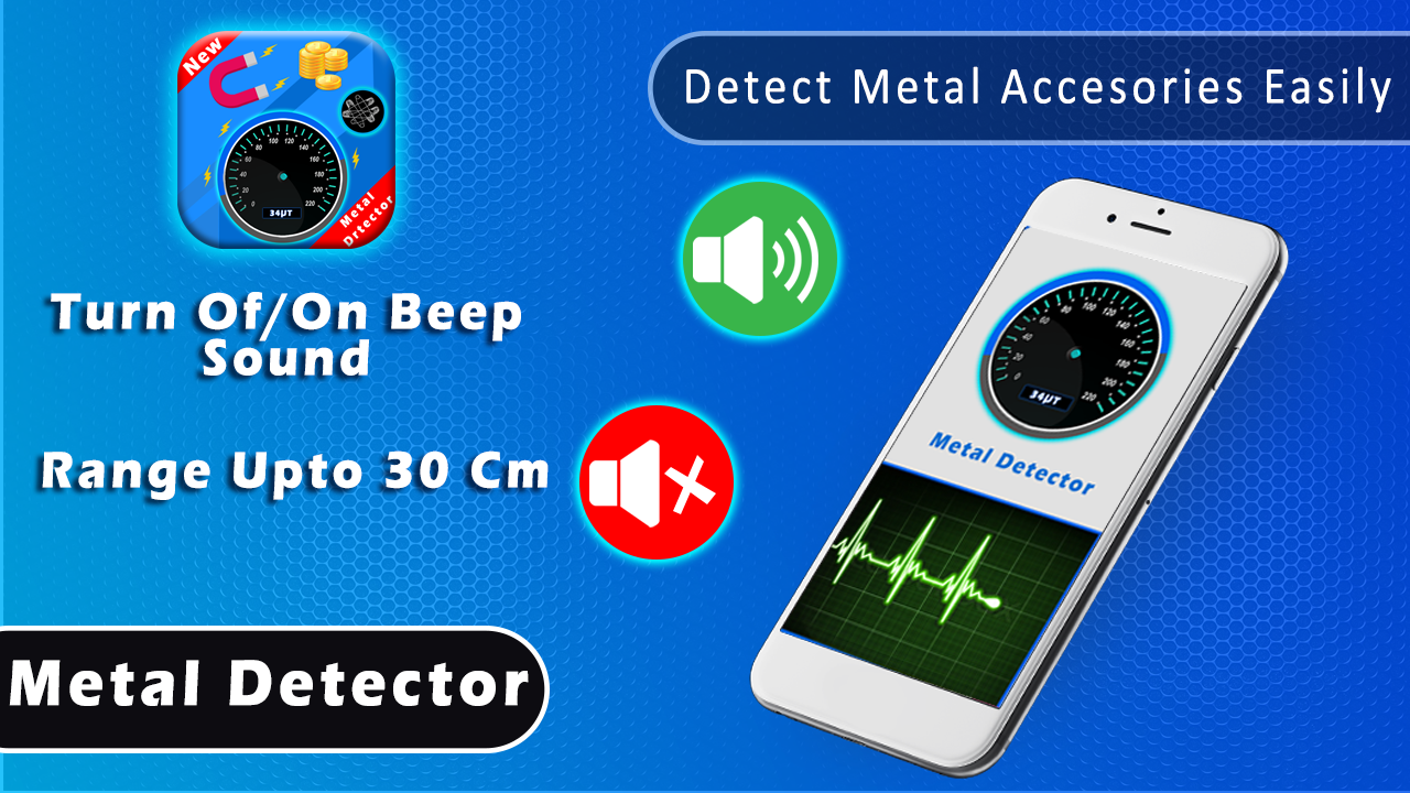 اسکرین شات 1 برنامه Metal And Gold Detector