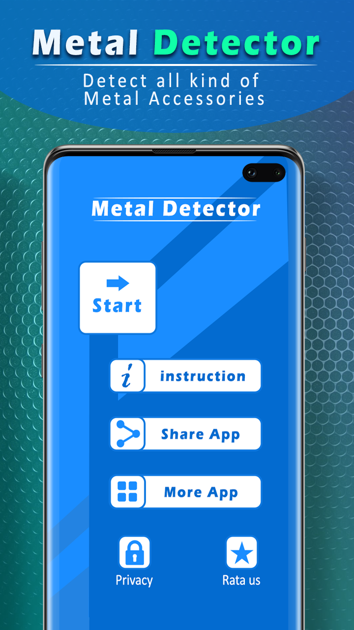 اسکرین شات 2 برنامه Metal And Gold Detector
