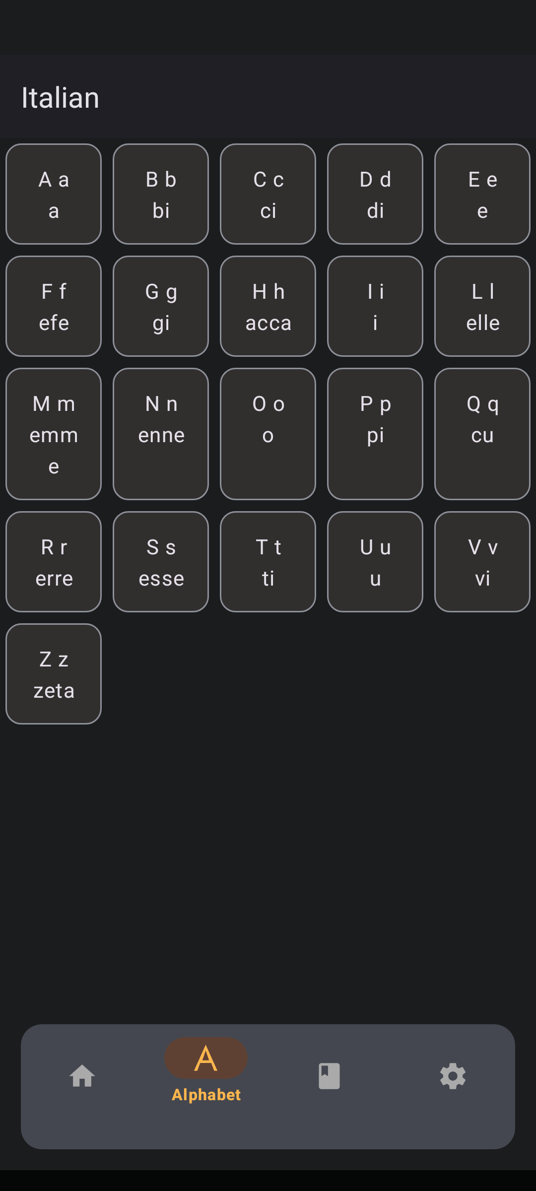 اسکرین شات 6 برنامه Learn Italian
