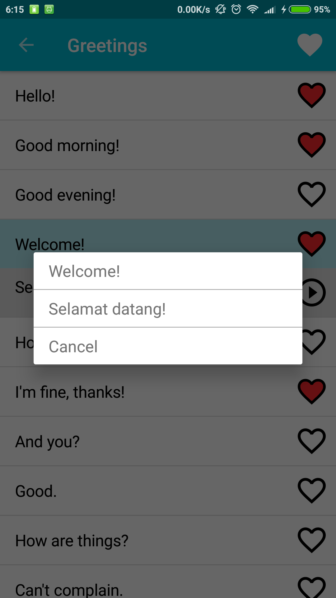 اسکرین شات 4 برنامه Learn Malay