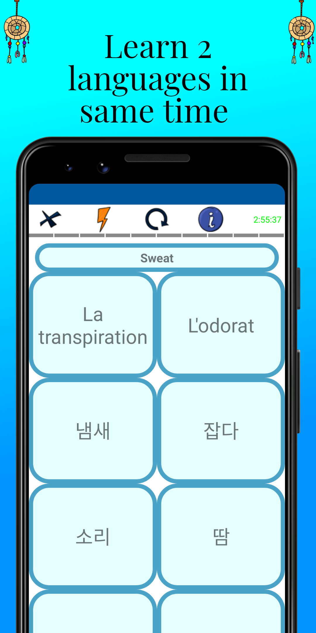 اسکرین شات 4 برنامه MTL Learn Korean Words