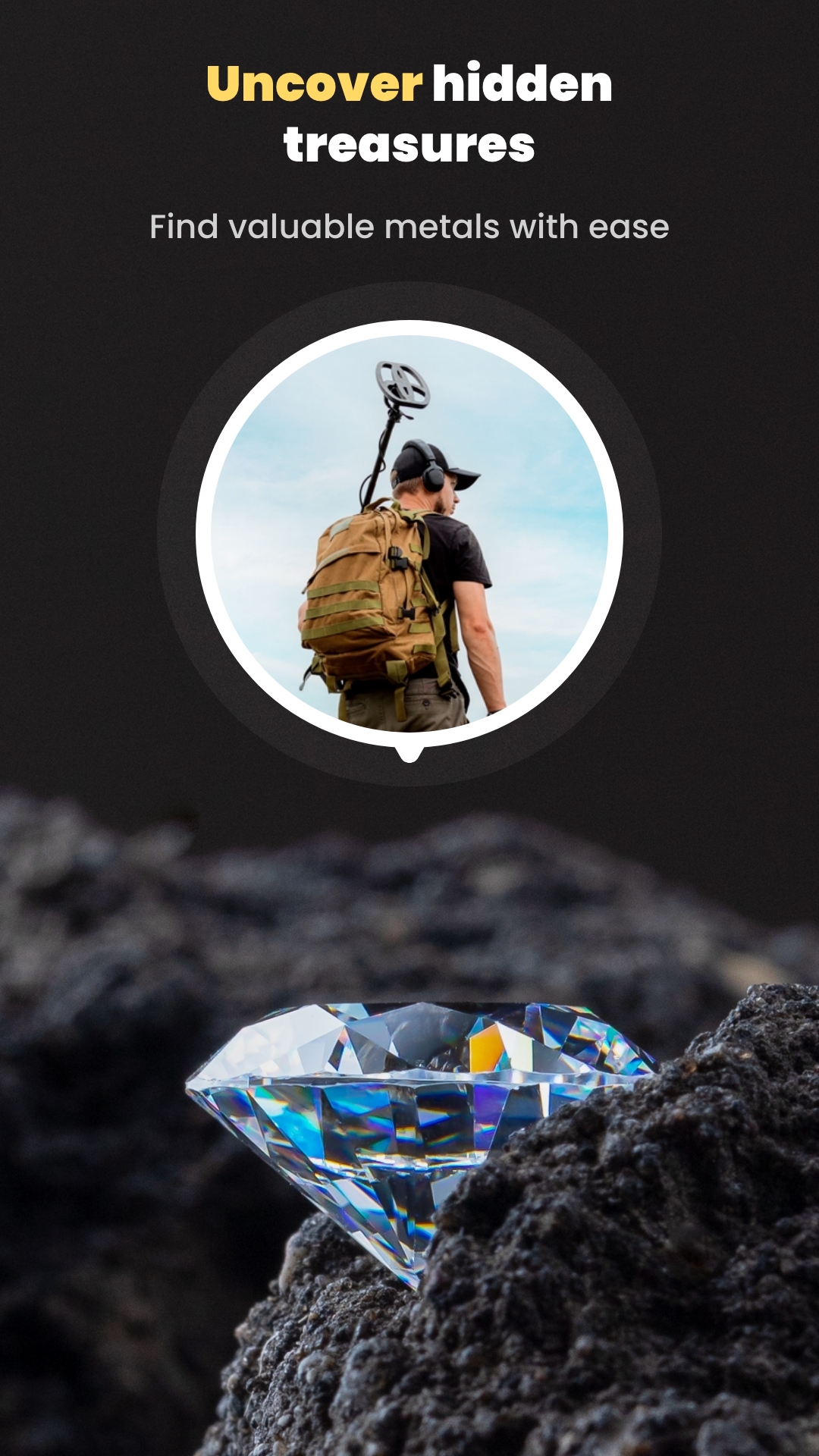 اسکرین شات 3 برنامه Metal Detector - Gold Finder