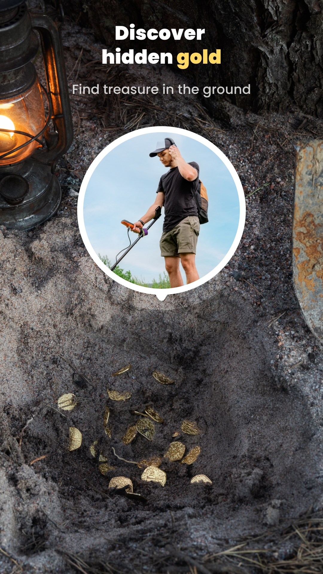 اسکرین شات 4 برنامه Metal Detector - Gold Finder