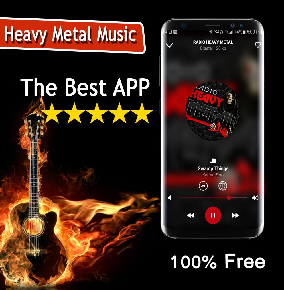 اسکرین شات 6 برنامه Heavy Metal Music