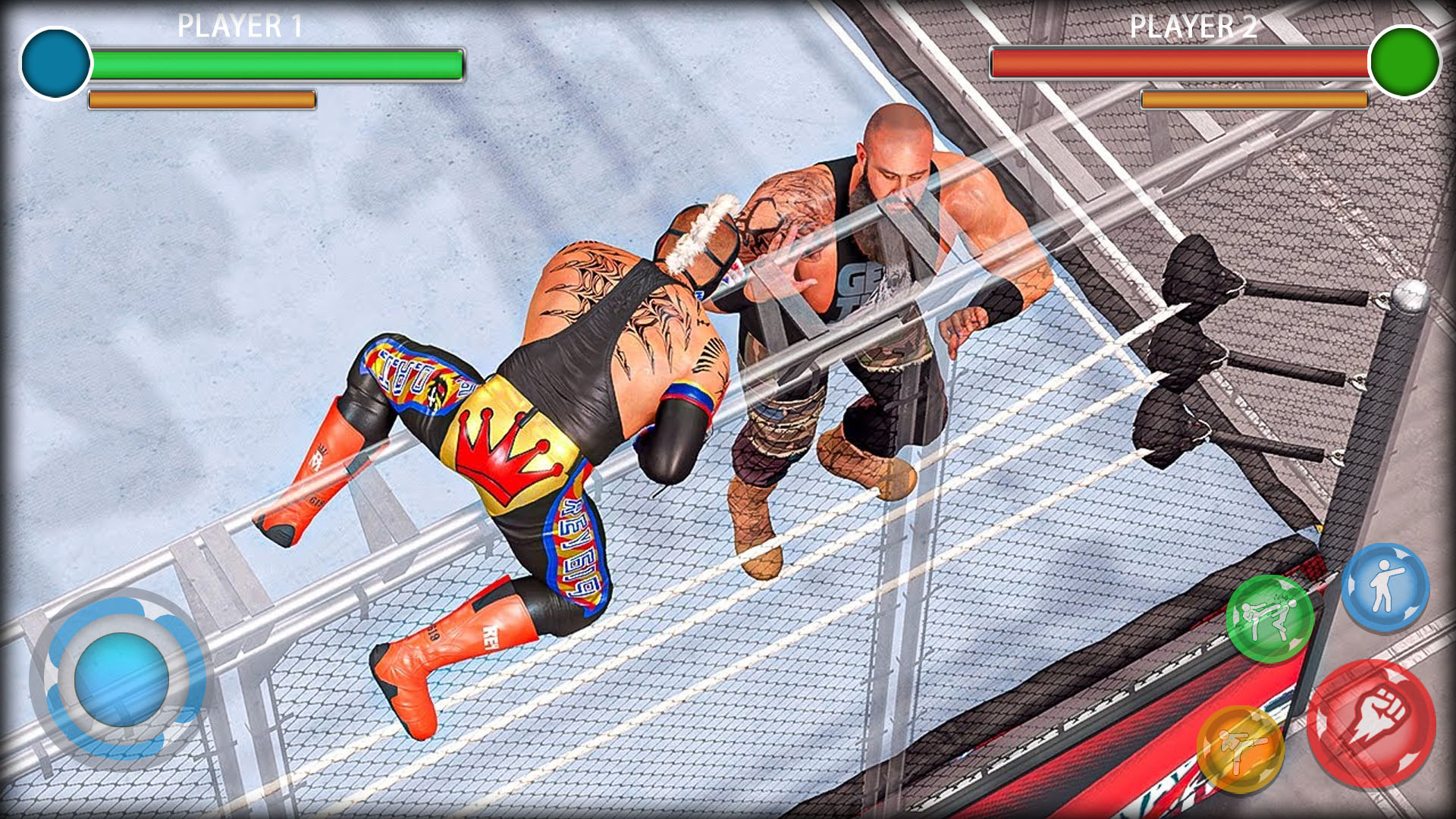 اسکرین شات 1 بازی Rumble Wrestling Fighting Game