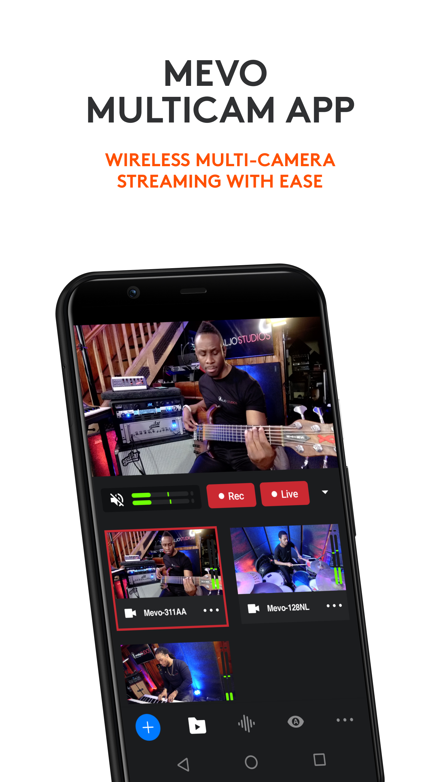 اسکرین شات 1 برنامه Logitech Mevo Multicam