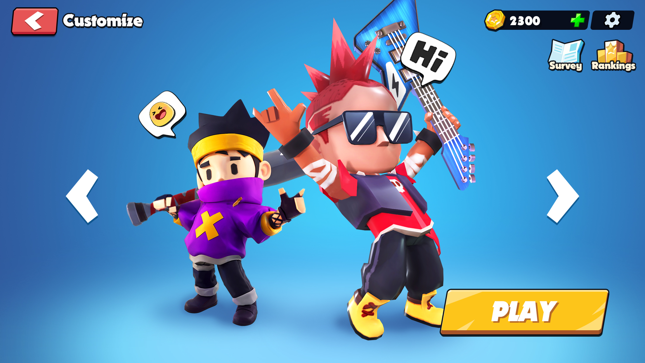 اسکرین شات 3 بازی Clash Guys: Hit the Ball