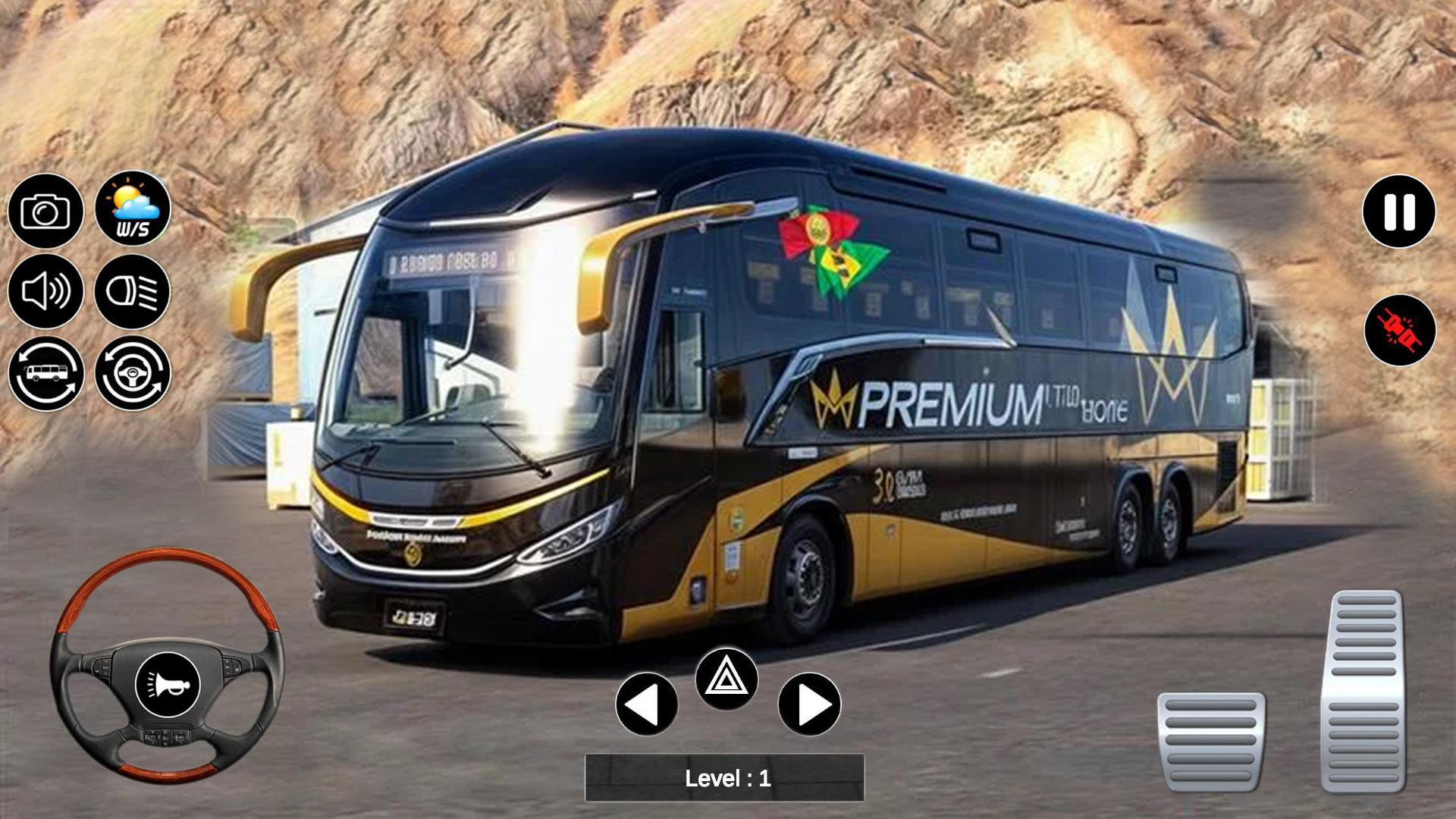 اسکرین شات 5 بازی Bus Driving 3D Coach Bus Game