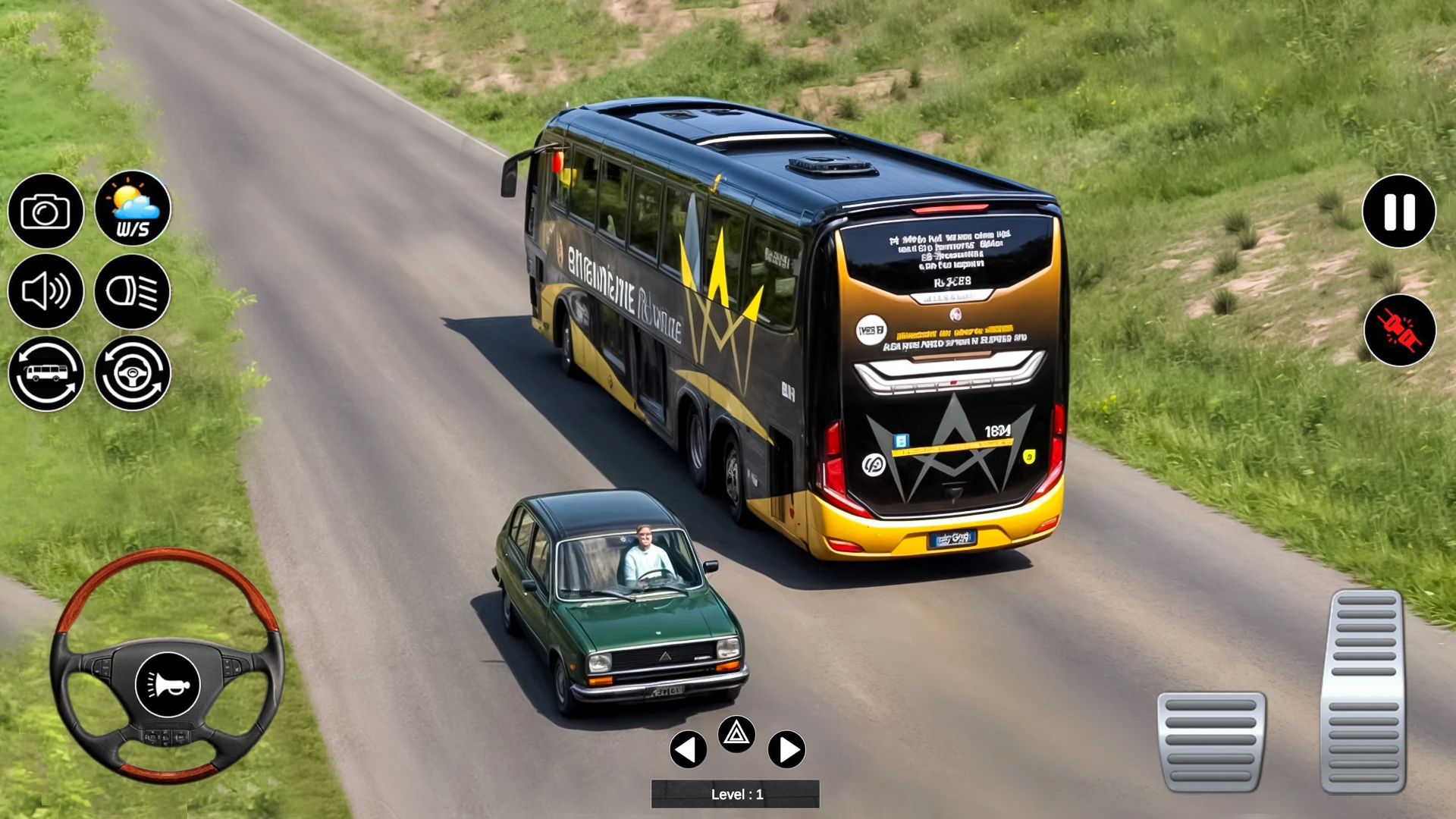 اسکرین شات 2 بازی Bus Driving 3D Coach Bus Game