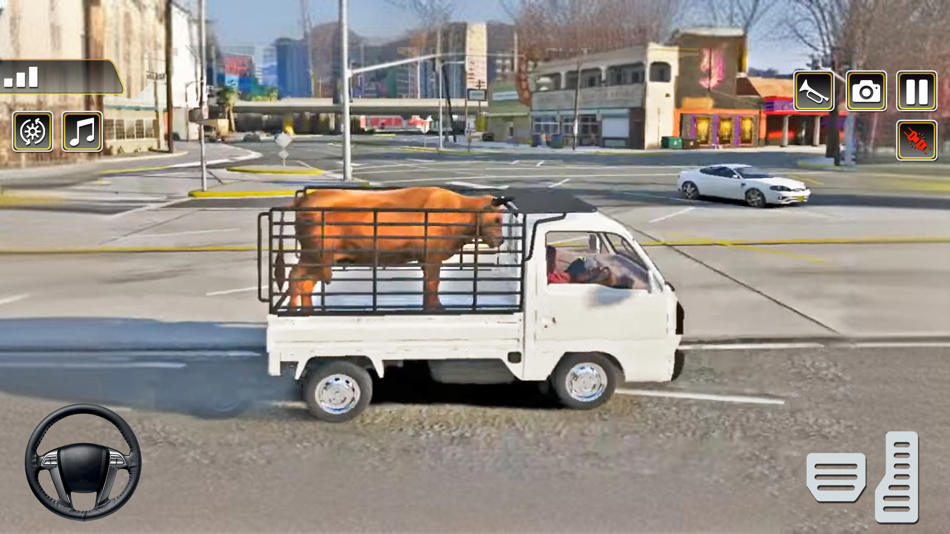 اسکرین شات 2 بازی Cargo Animal Truck Driving 3D