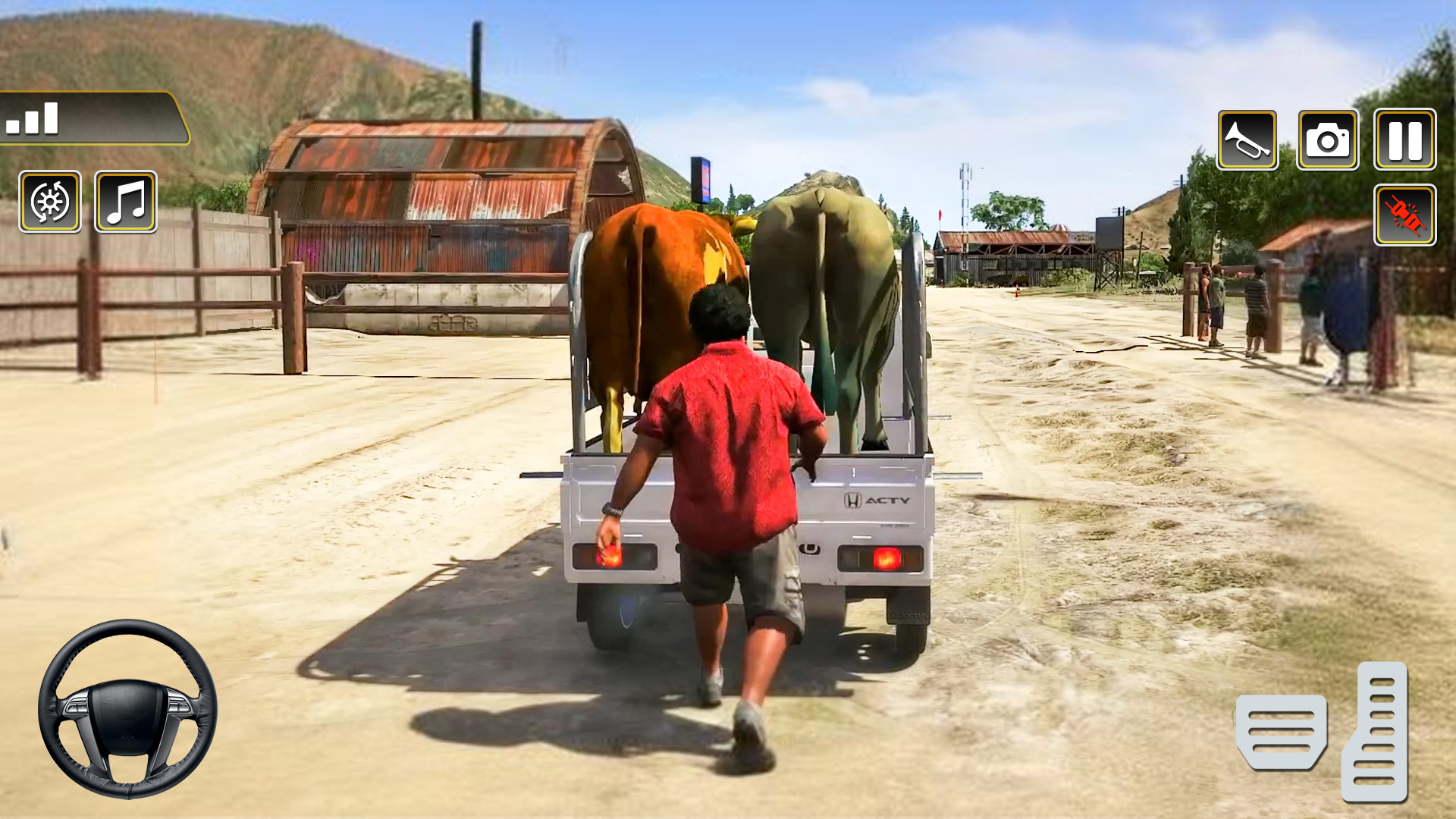 اسکرین شات 1 بازی Cargo Animal Truck Driving 3D