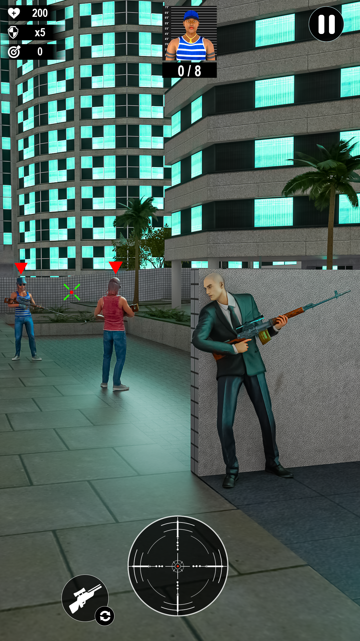 اسکرین شات 7 برنامه Silent Shooter! Hitman Sniper