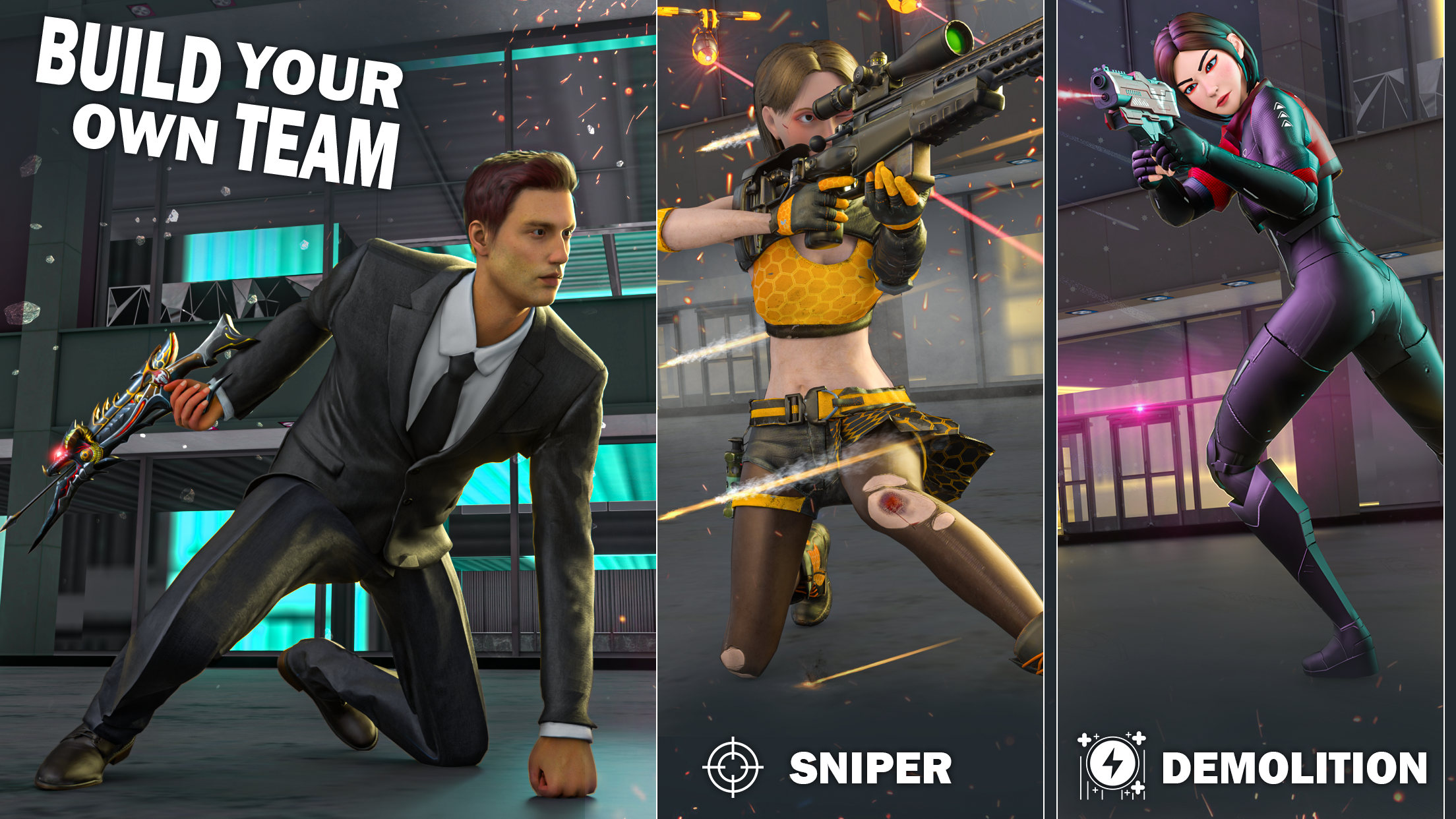 اسکرین شات 8 برنامه Silent Shooter! Hitman Sniper