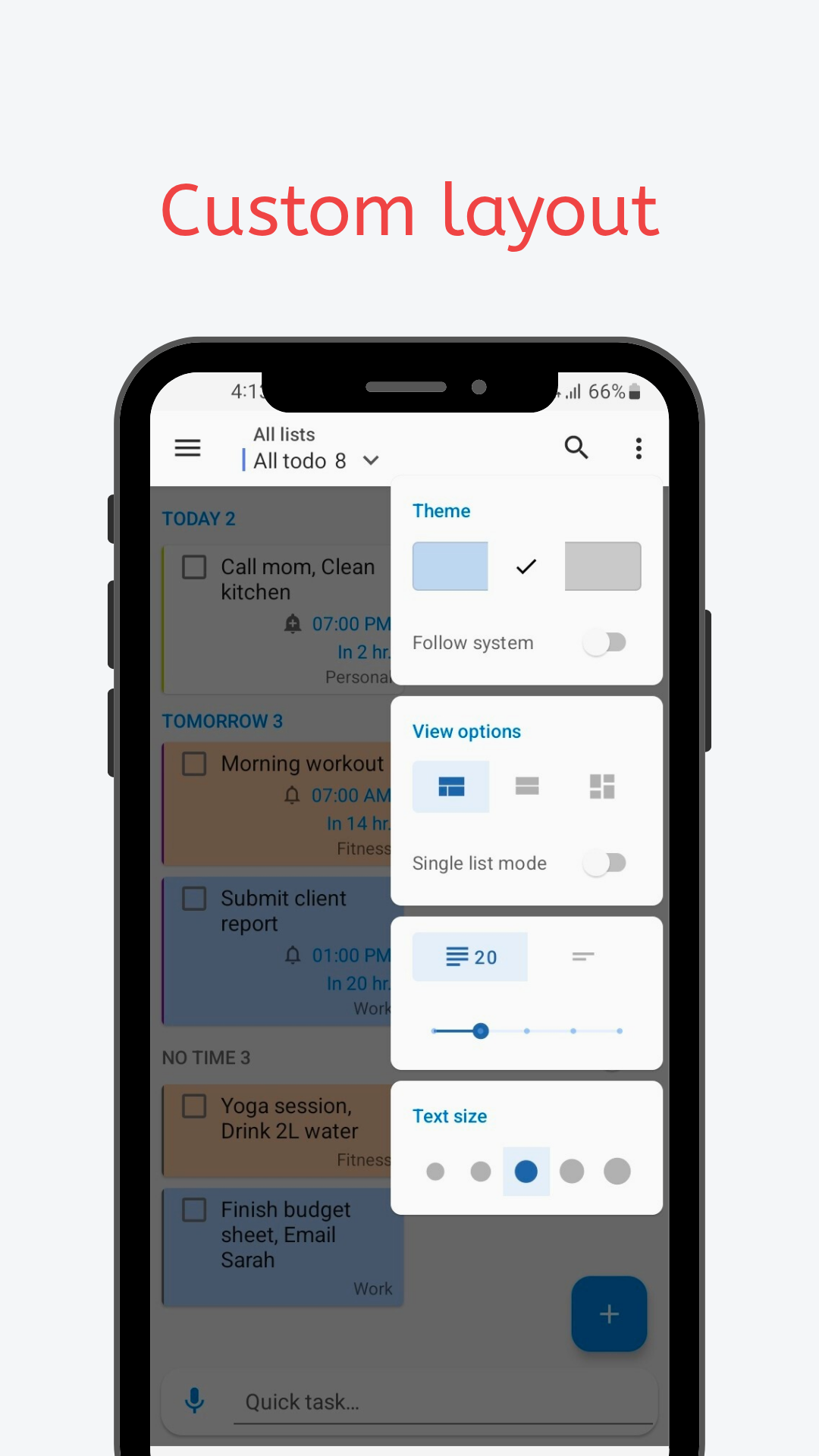 اسکرین شات 4 برنامه To Do List with Reminder