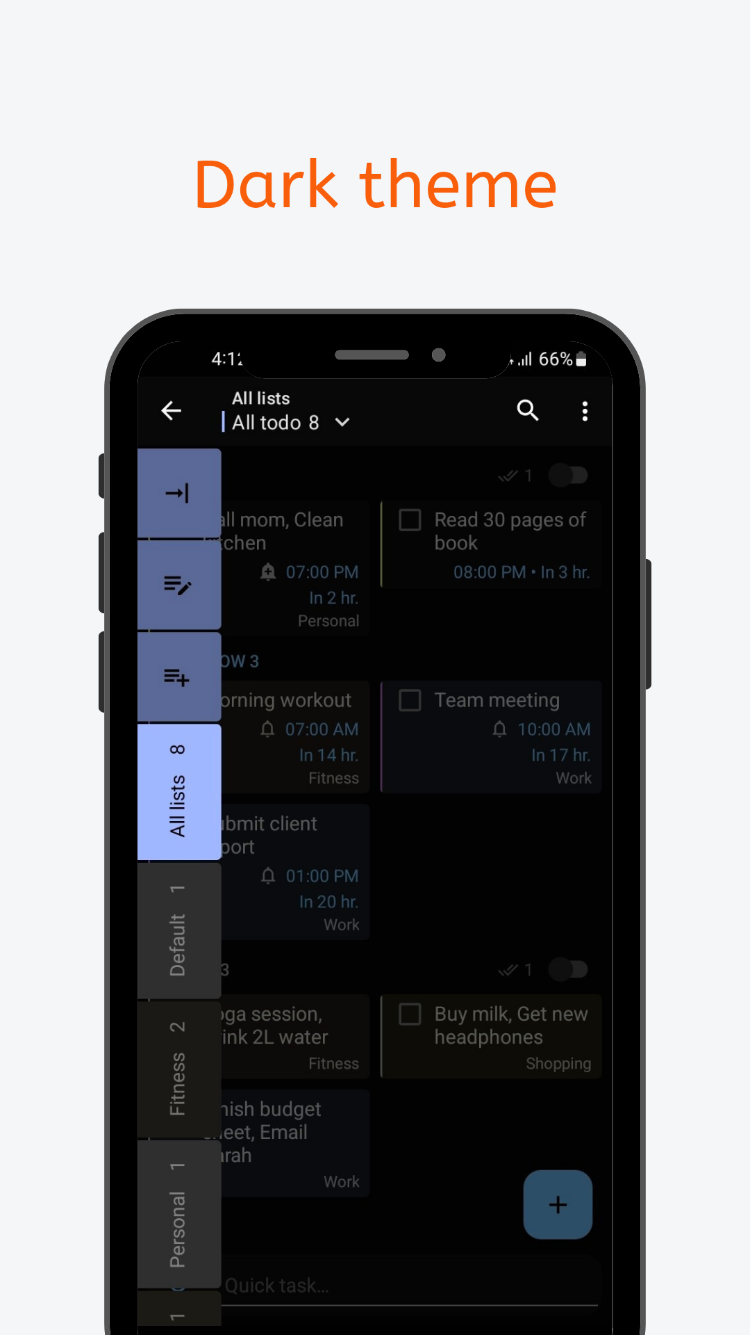 اسکرین شات 3 برنامه To Do List with Reminder