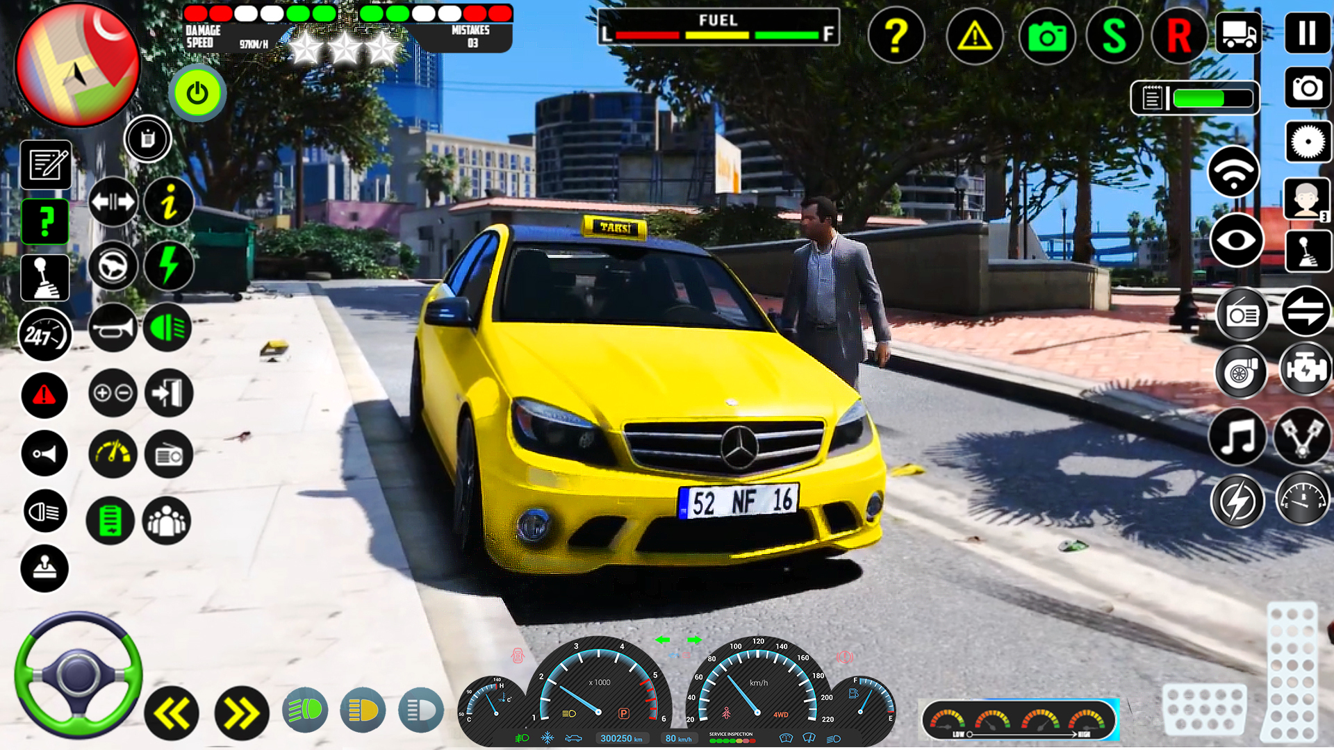 اسکرین شات 1 بازی Taxi Driving 3D Taxi Game Sim