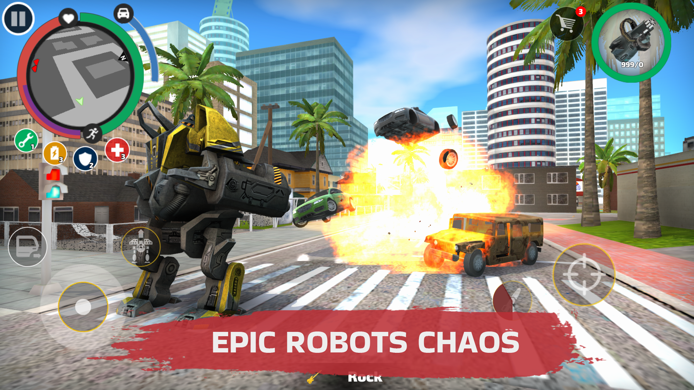 اسکرین شات 7 بازی Rope Hero: Vice Town