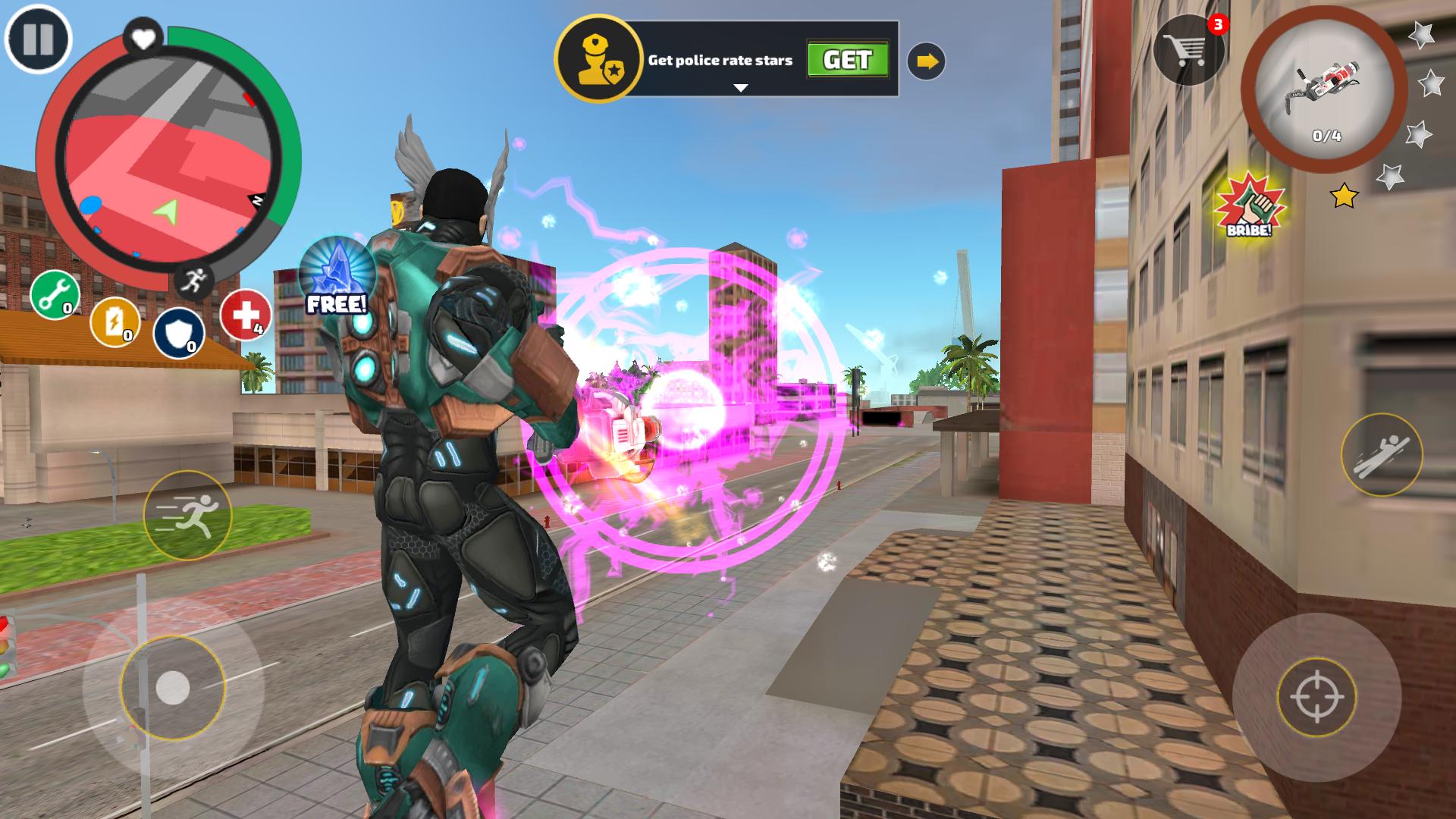 اسکرین شات 7 بازی Rope Hero: Vice Town